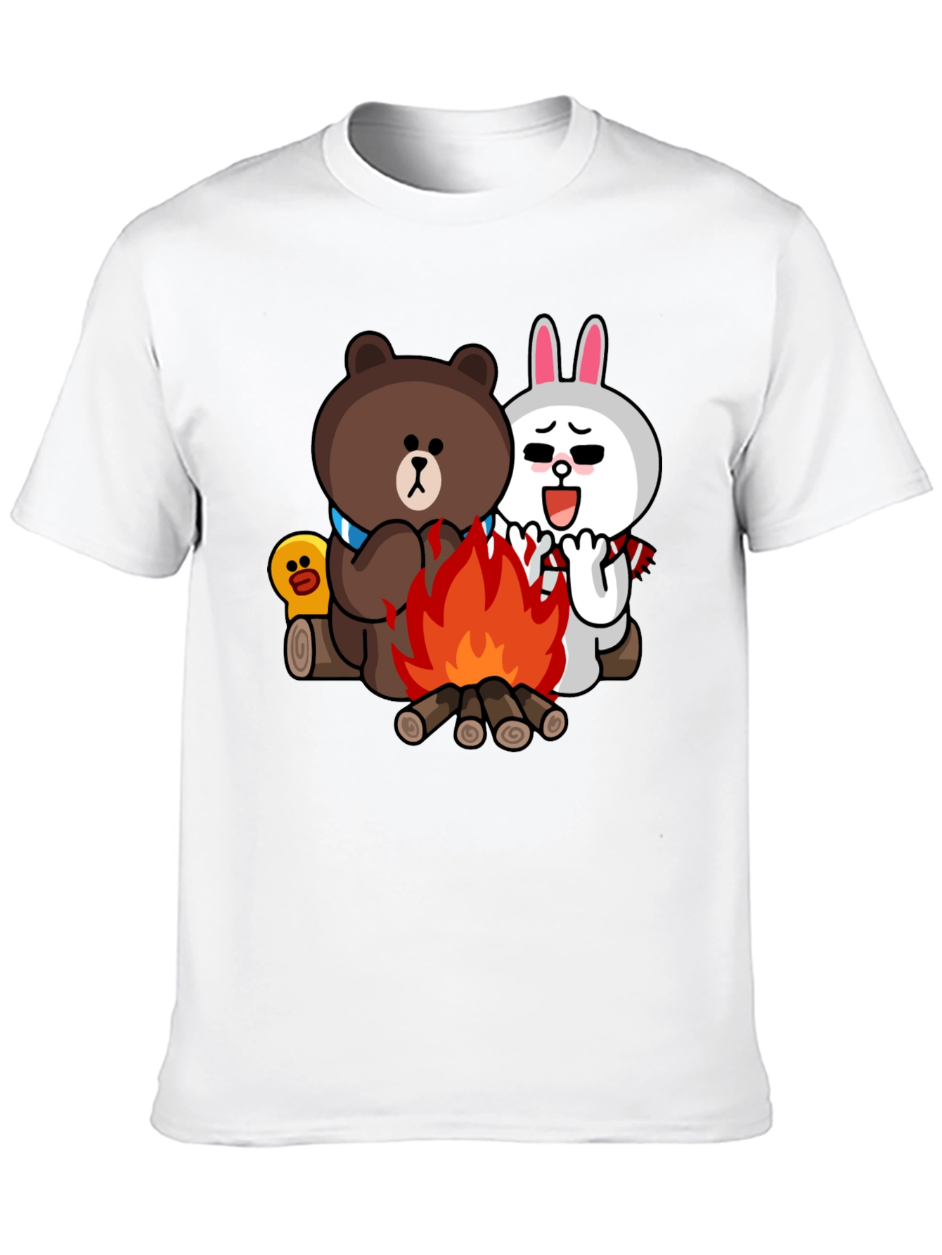 Campfire Friends Graphic Tee
