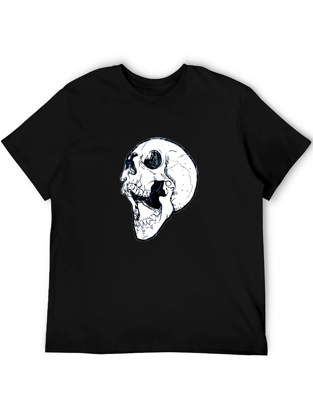 Skull Graphic Black T-Shirt
