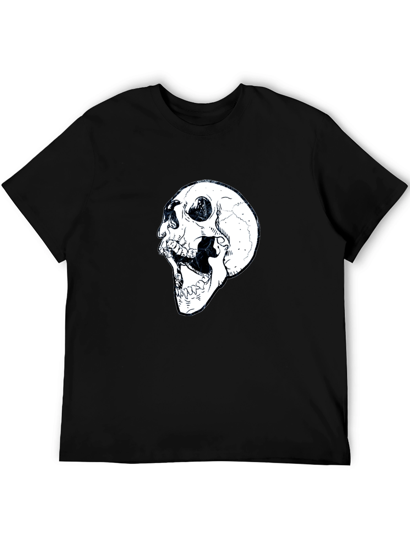Skull Graphic Black T-Shirt