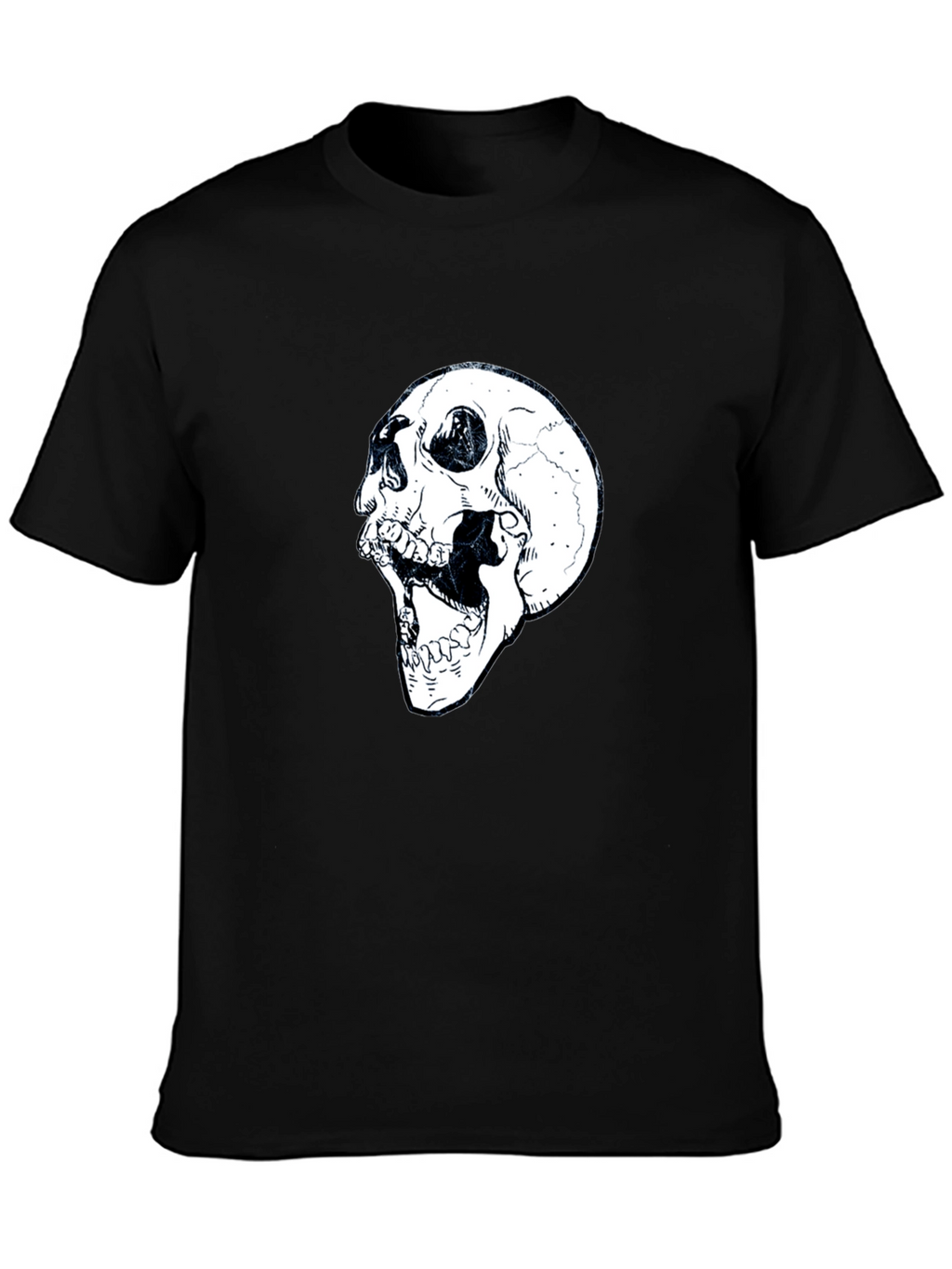 Skull Graphic Black T-Shirt