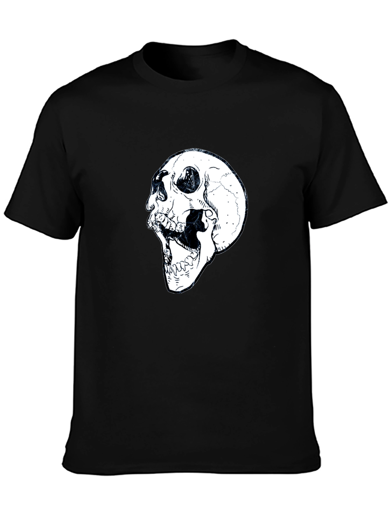 Skull Graphic Black T-Shirt