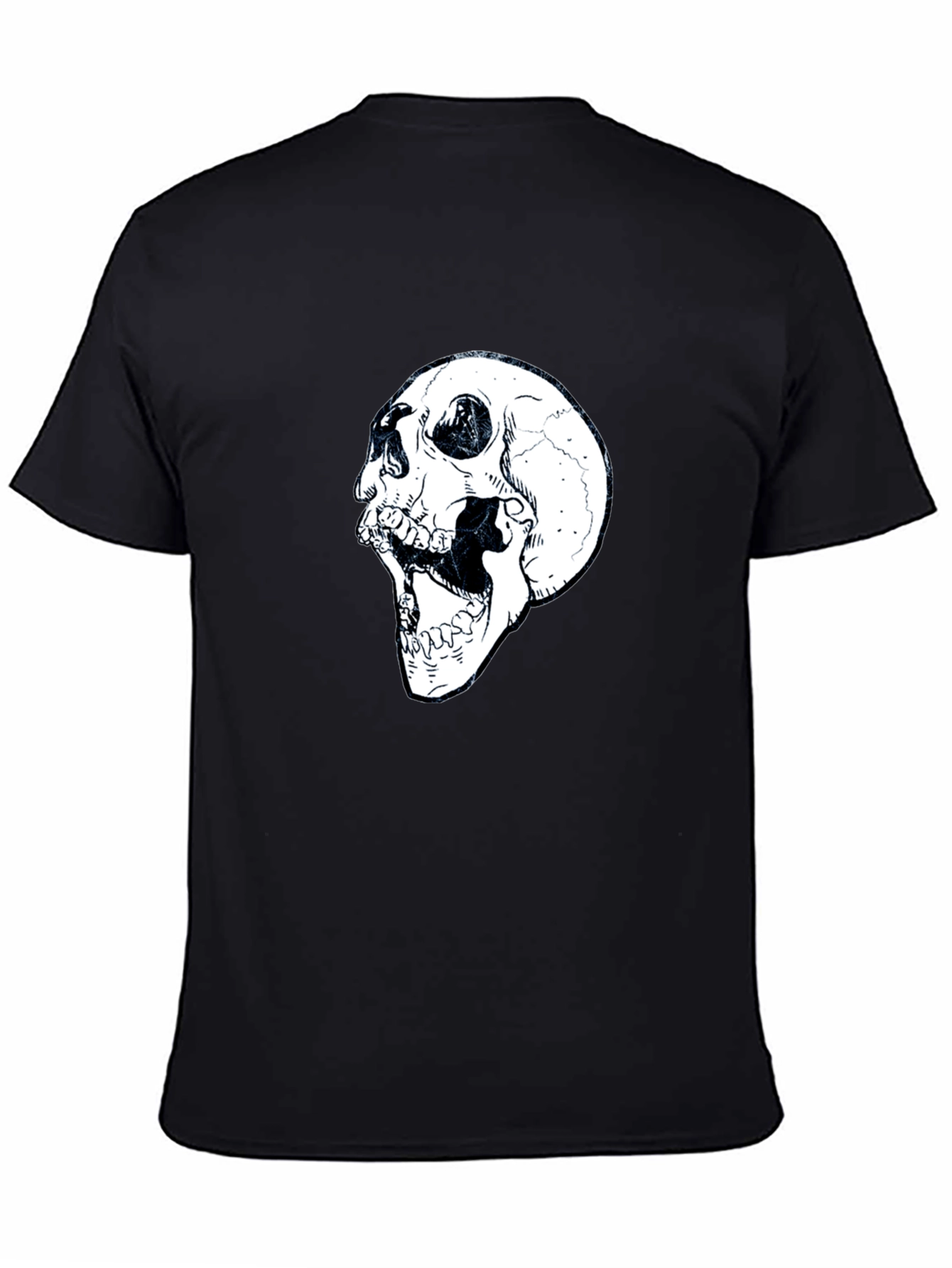 Skull Graphic Black T-Shirt