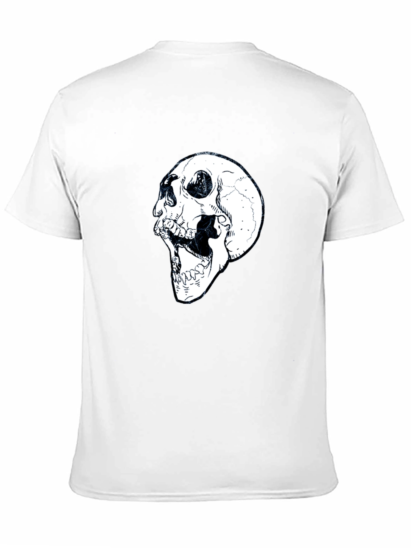 Skull Graphic Black T-Shirt