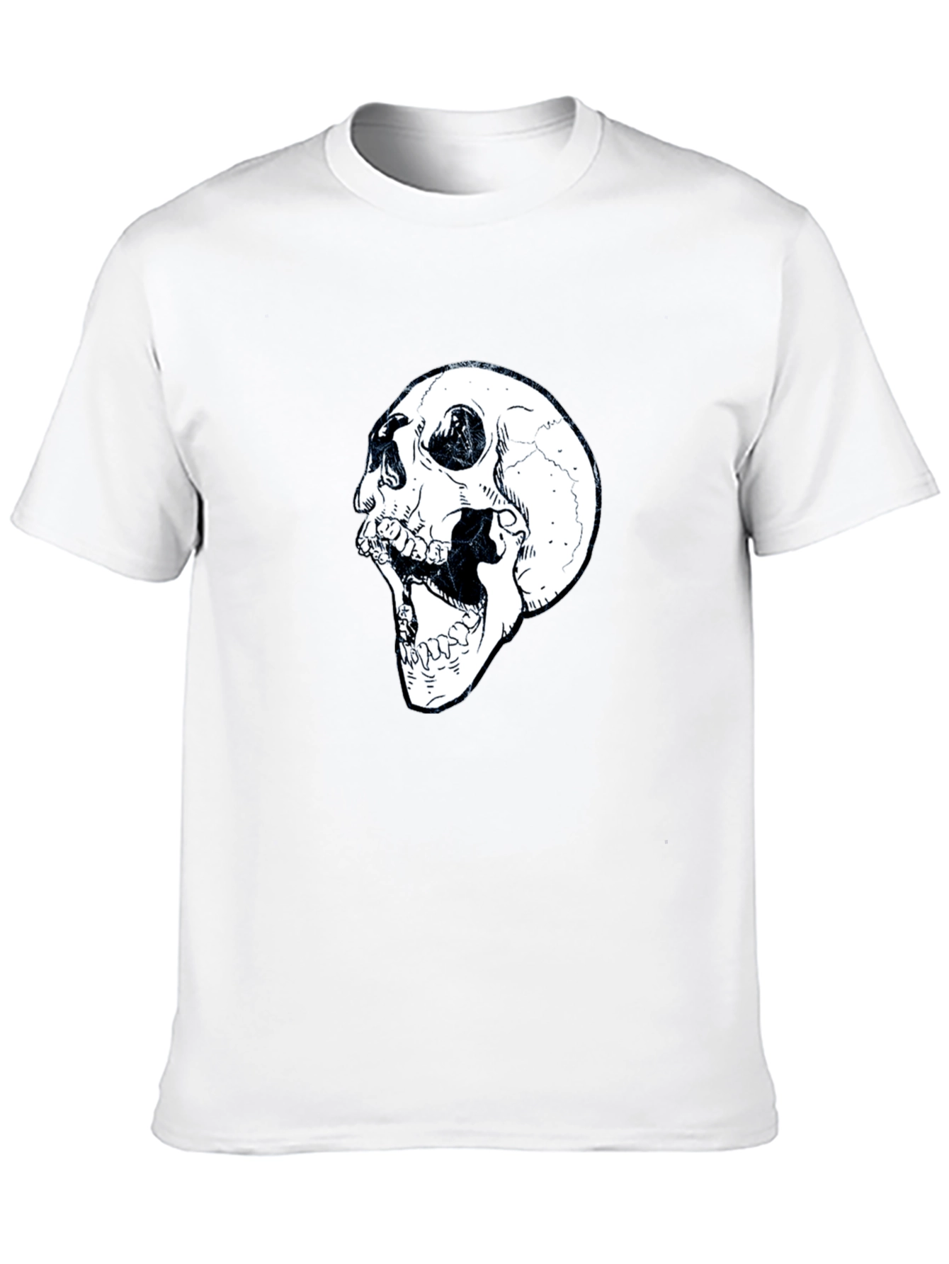 Skull Graphic Black T-Shirt