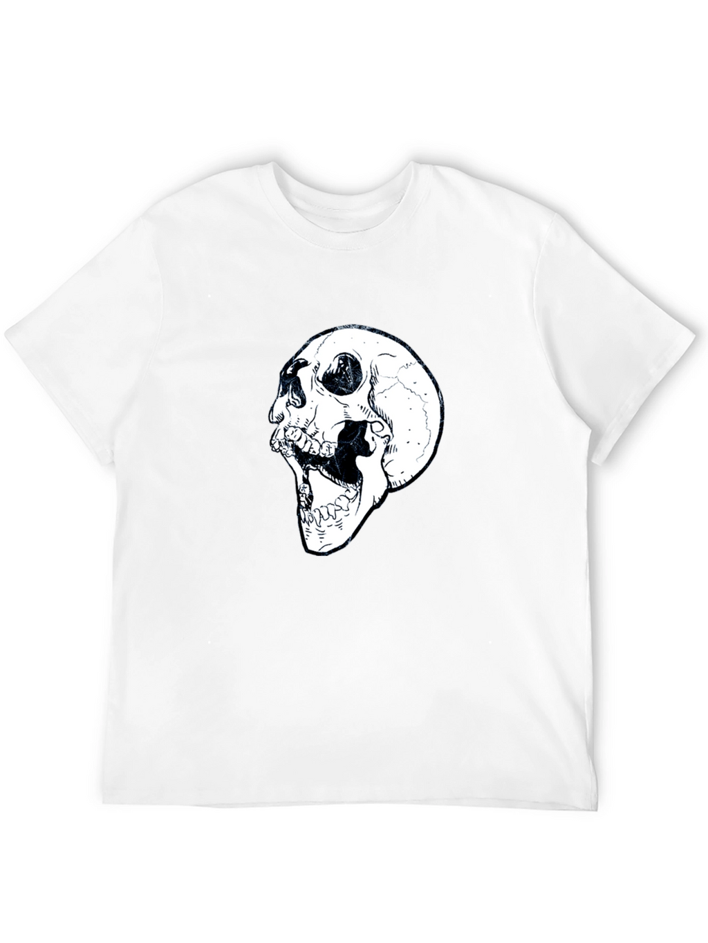 Skull Graphic Black T-Shirt