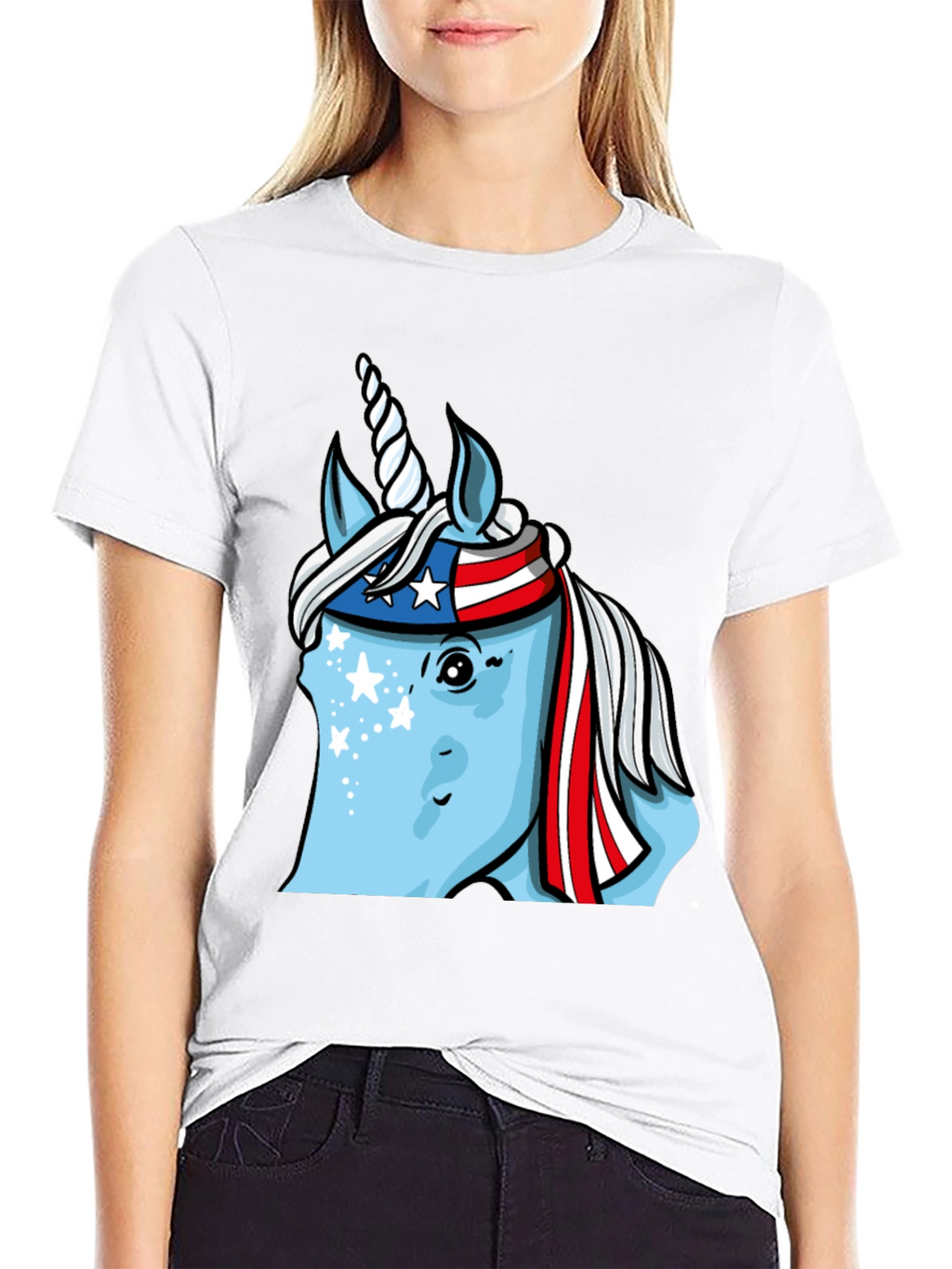 Patriotic Unicorn T-Shirt