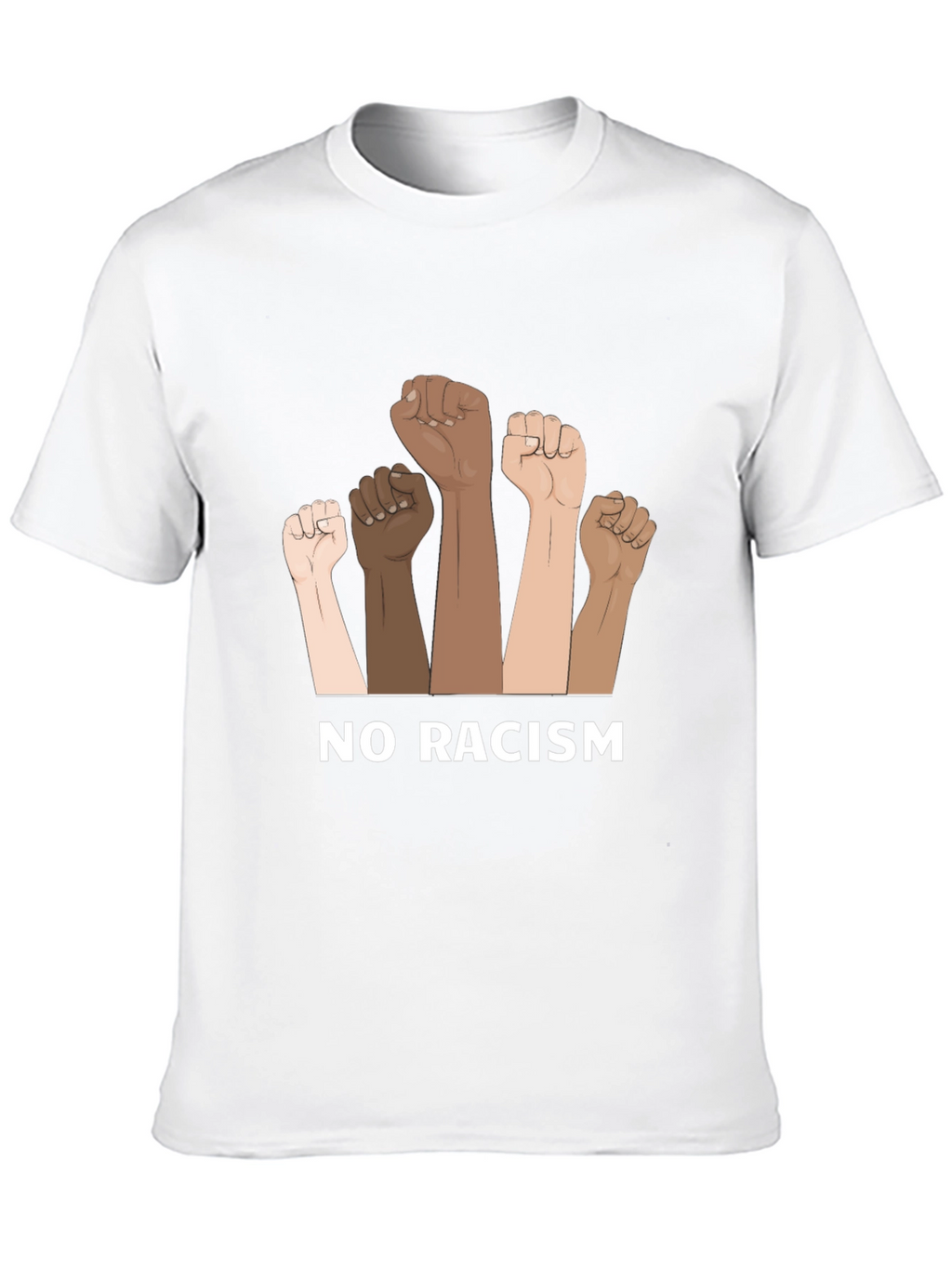 No Racism Graphic T-Shirt