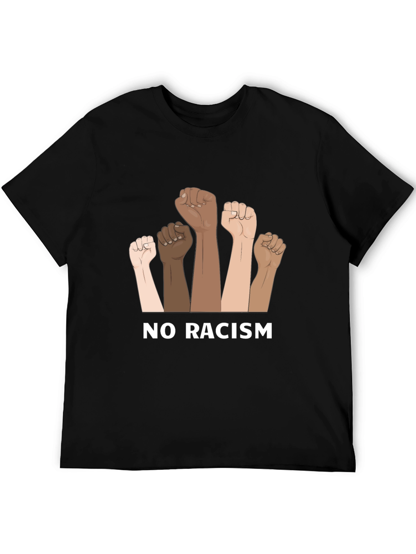 No Racism Graphic T-Shirt