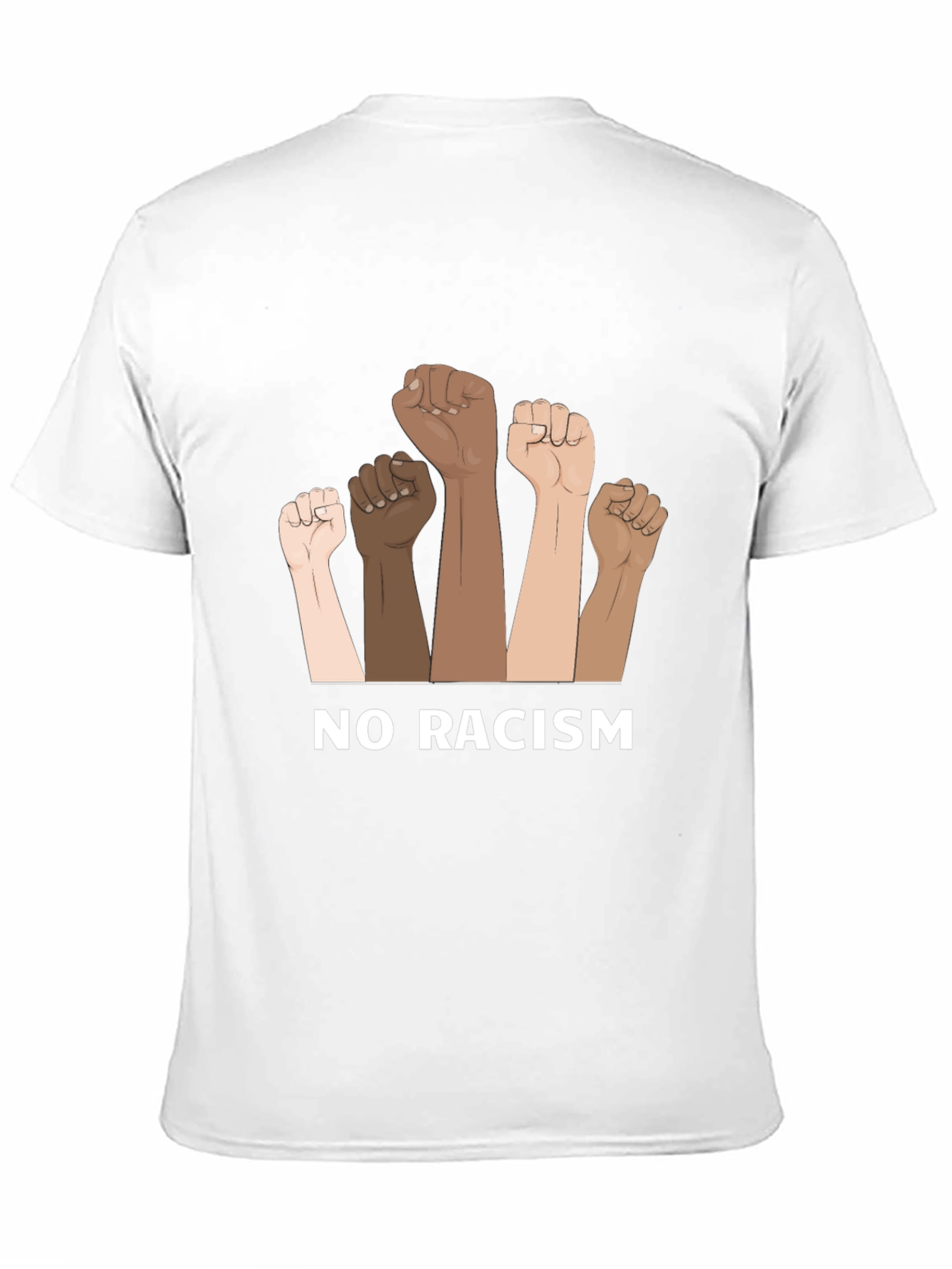 No Racism Graphic T-Shirt