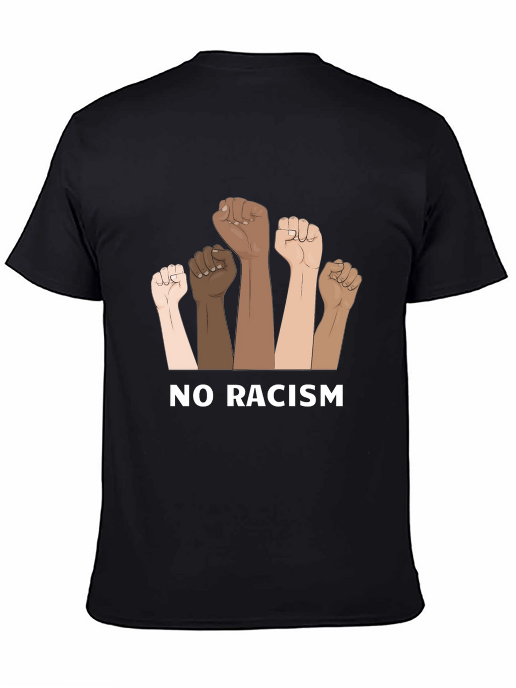 No Racism Graphic T-Shirt