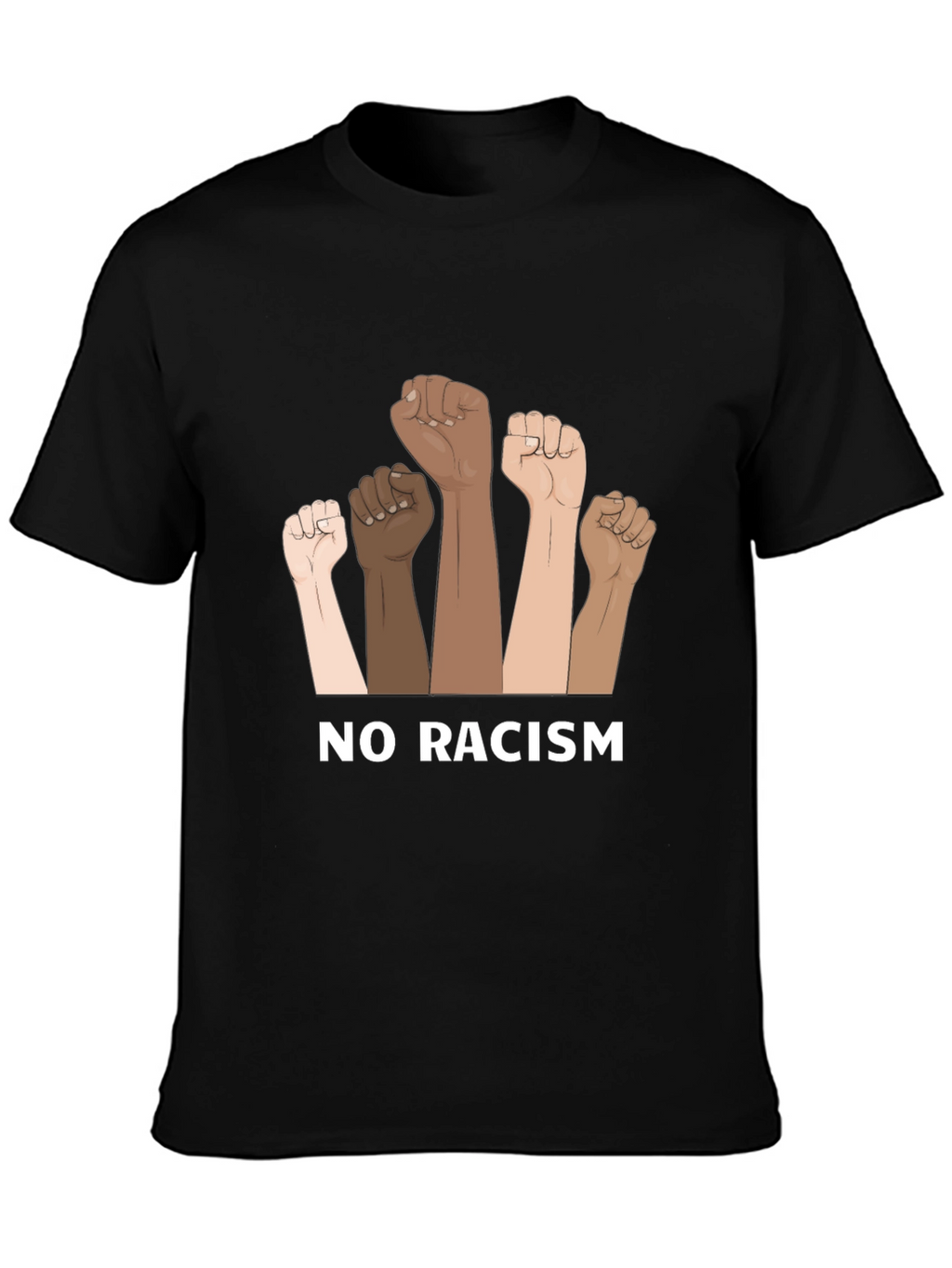 No Racism Graphic T-Shirt