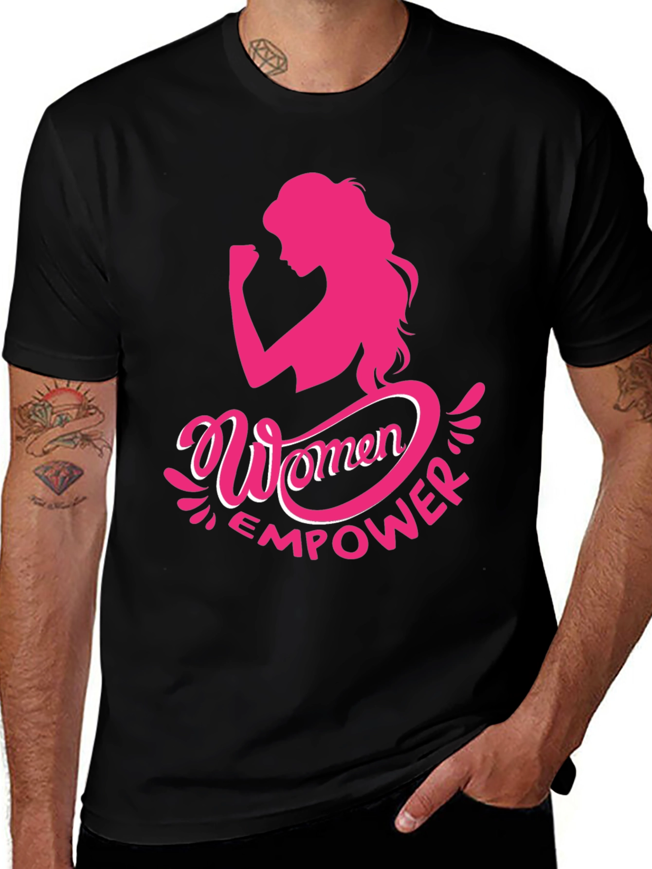Women Empowerment Graphic Tee - Stylish Support