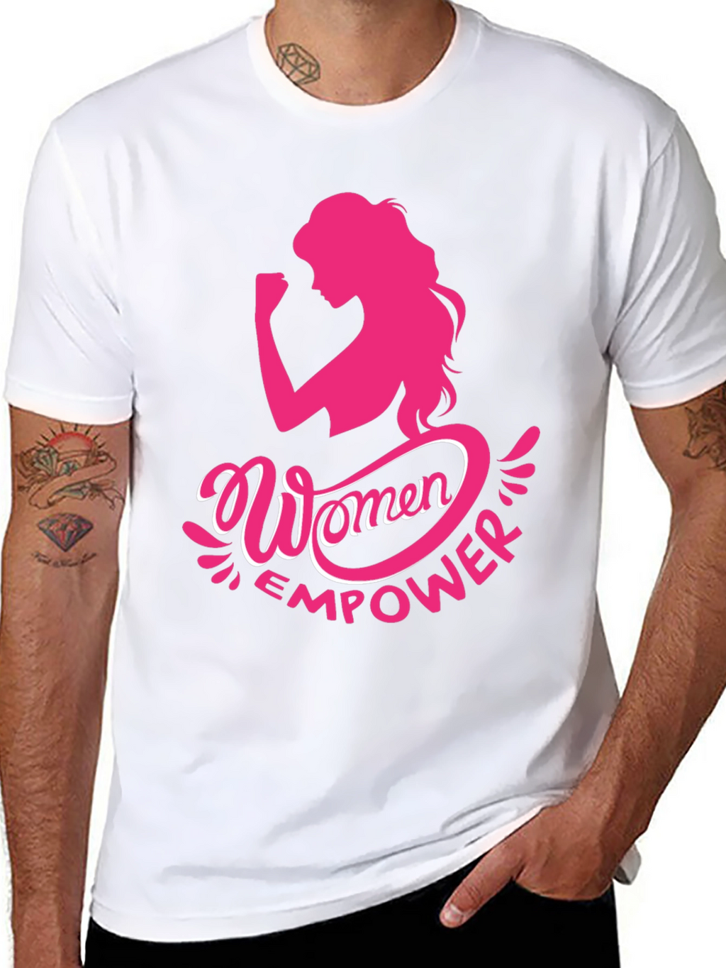 Women Empowerment Graphic Tee - Stylish Support