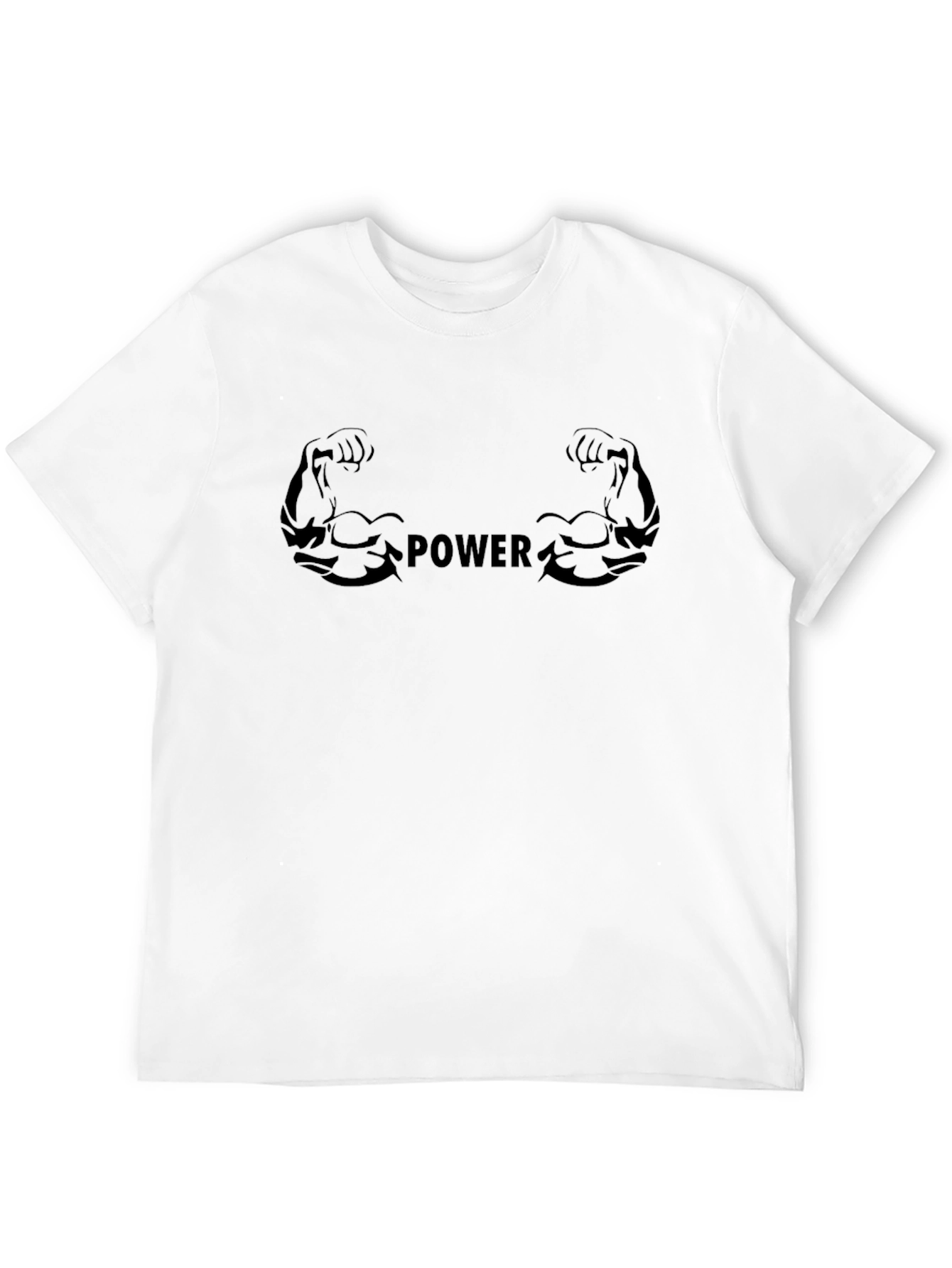 Power Graphic T-Shirt - Black