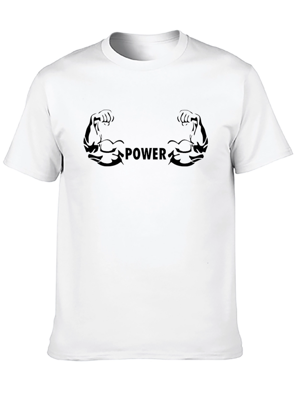 Power Graphic T-Shirt - Black