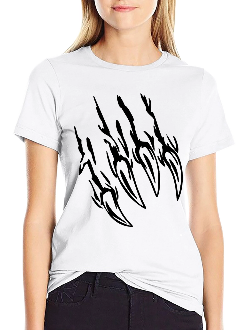 Claw Graphic Black T-Shirt