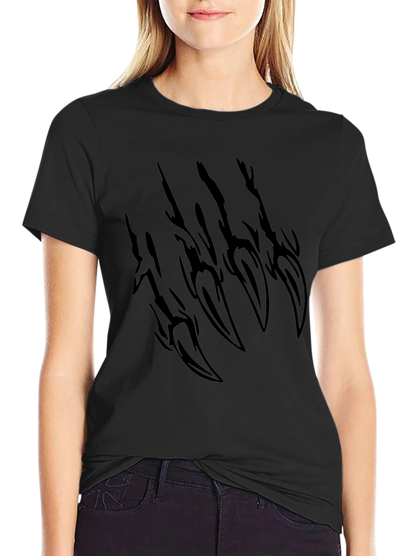 Claw Graphic Black T-Shirt