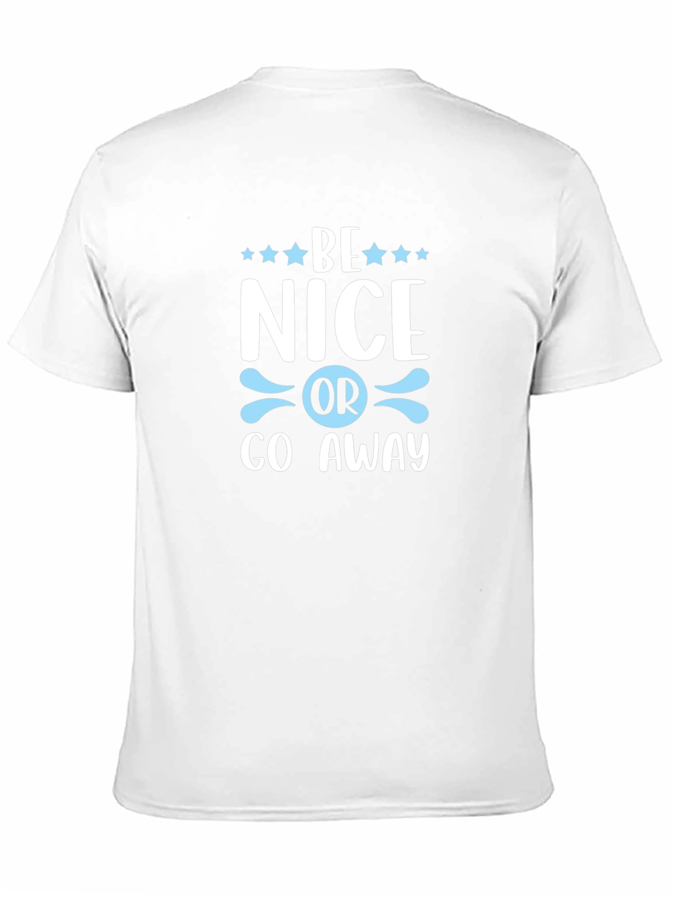 Be Nice Graphic Tee - Stylish Unisex Cotton T-Shirt