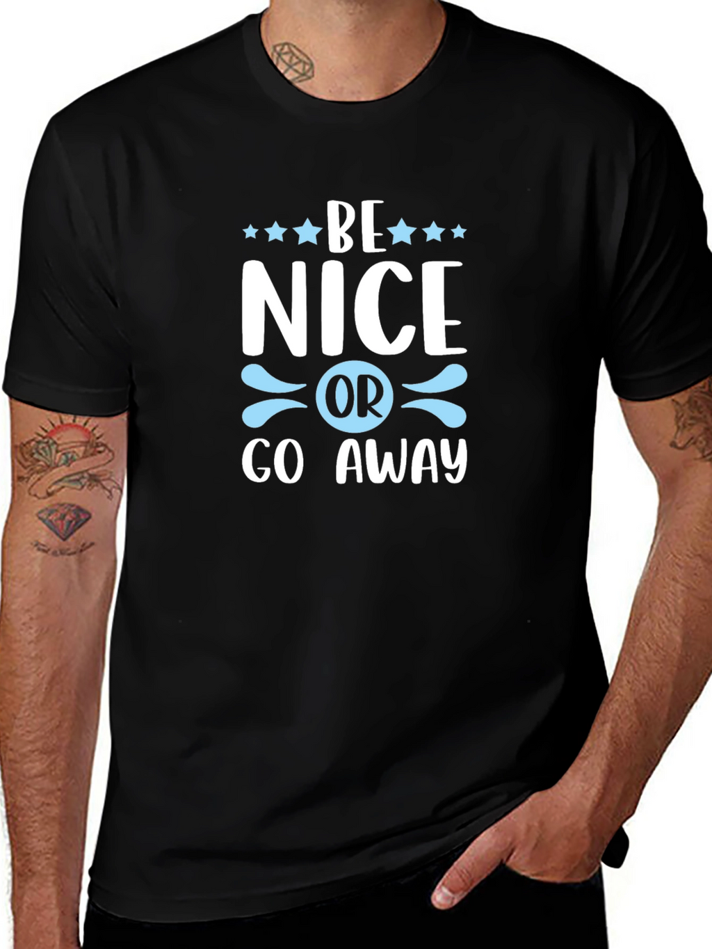 Be Nice Graphic Tee - Stylish Unisex Cotton T-Shirt