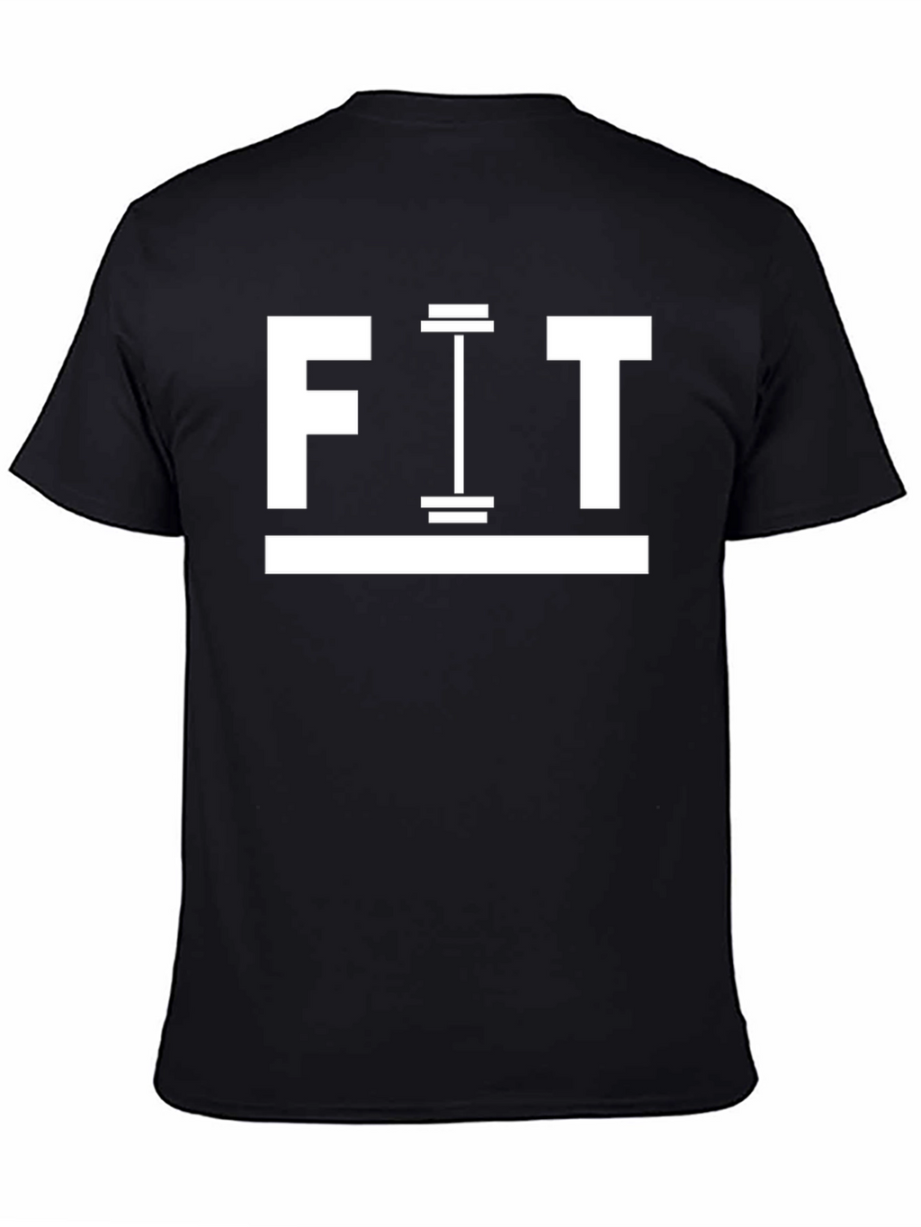 FIT Gym T-Shirt - Black Fitness Tee