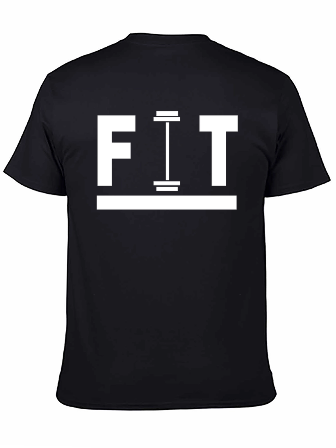 FIT Gym T-Shirt - Black Fitness Tee