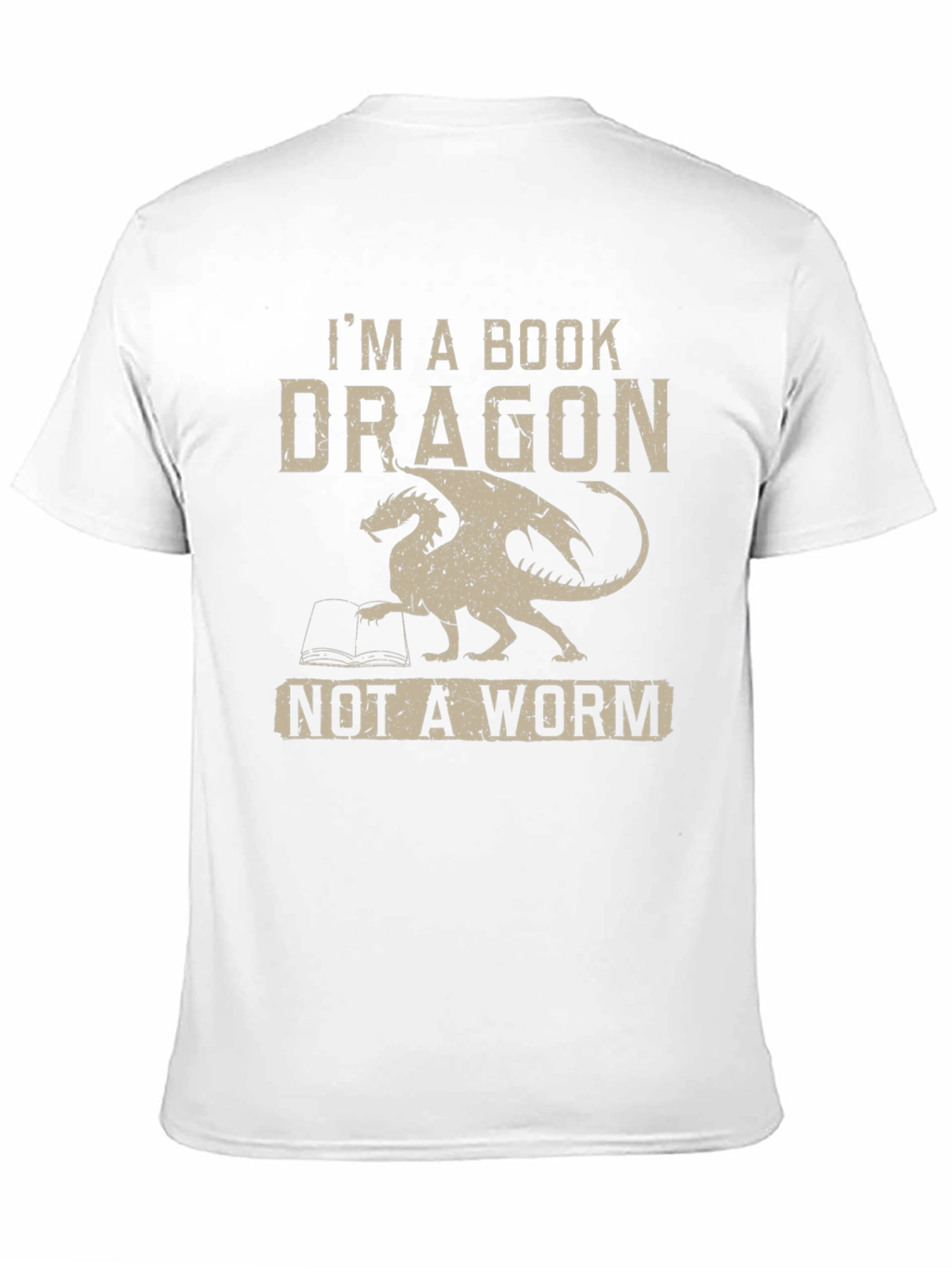 Book Dragon T-Shirt -  Im A Book Dragon Tee