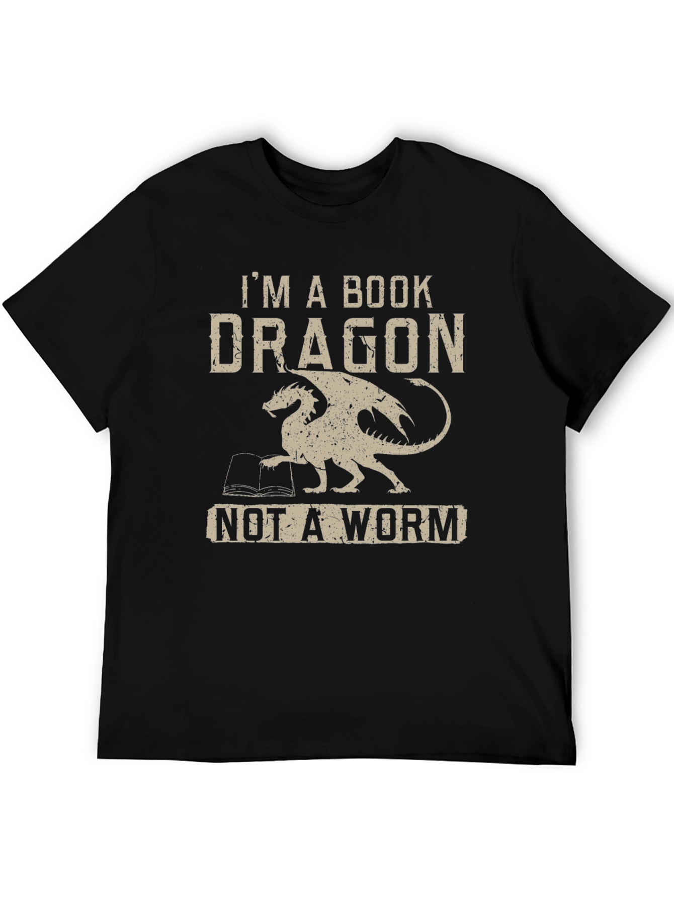 Book Dragon T-Shirt -  Im A Book Dragon Tee