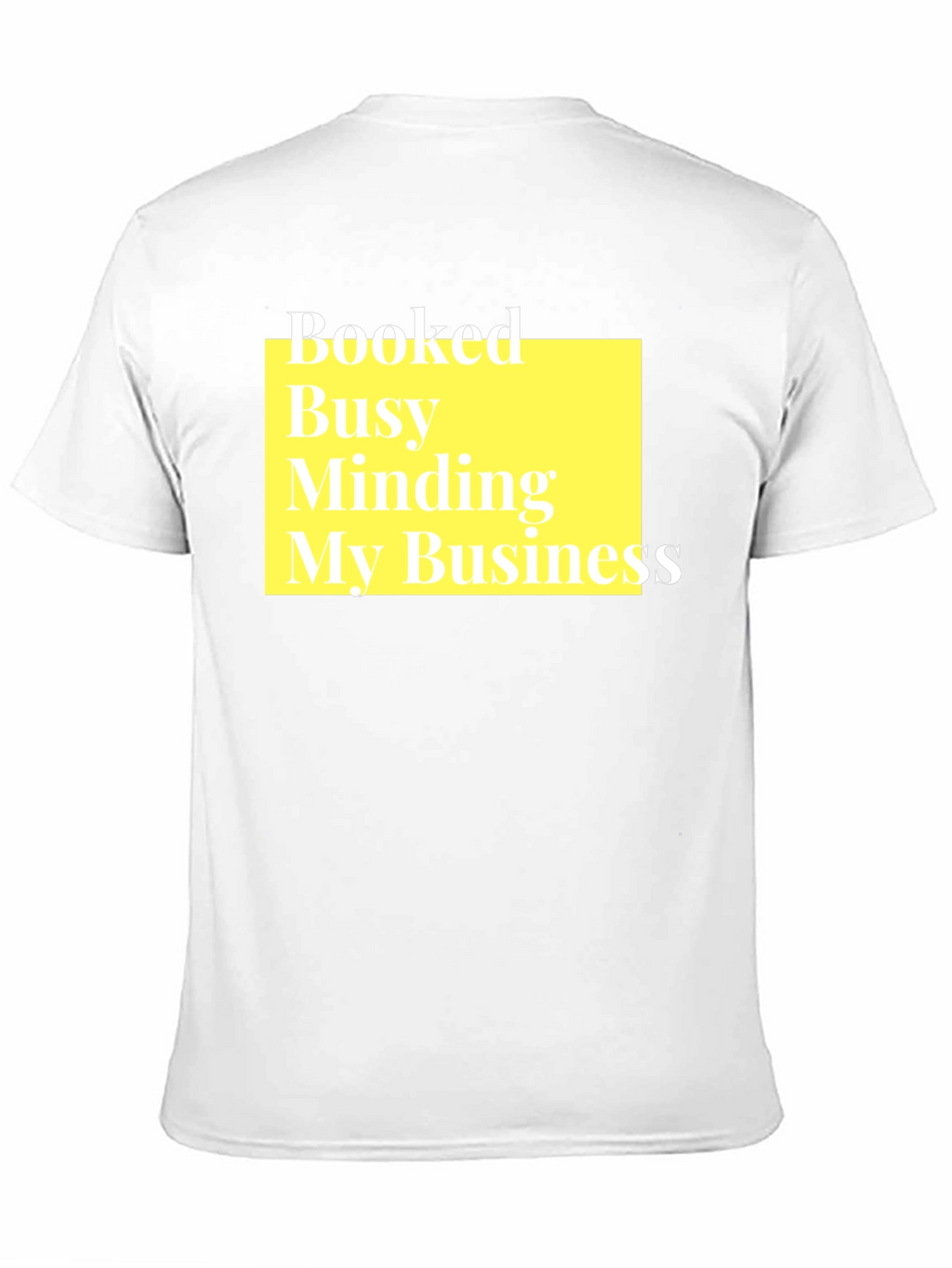 Booked Busy Minding My Business Black T-Shirt