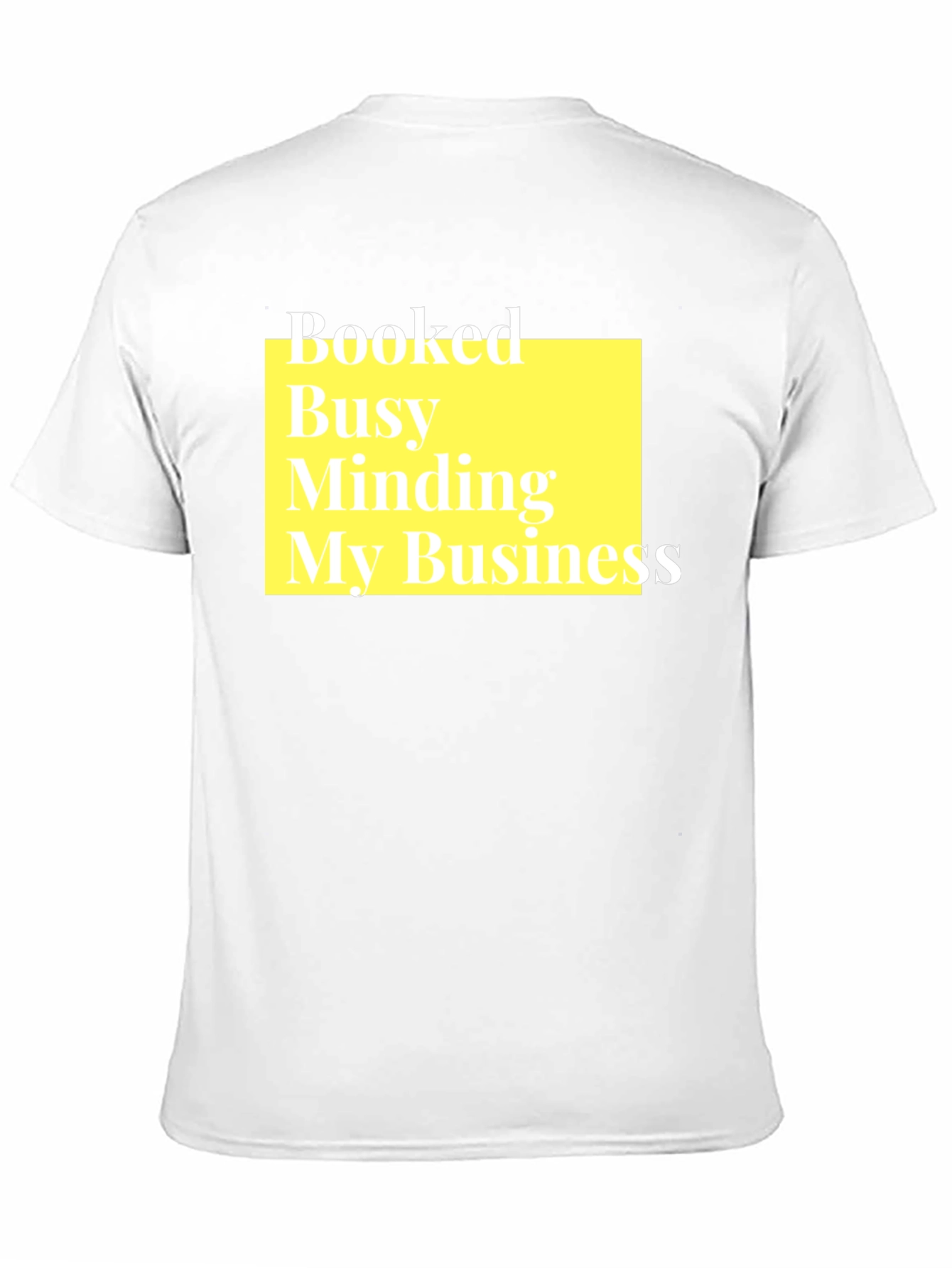 Booked Busy Minding My Business Black T-Shirt
