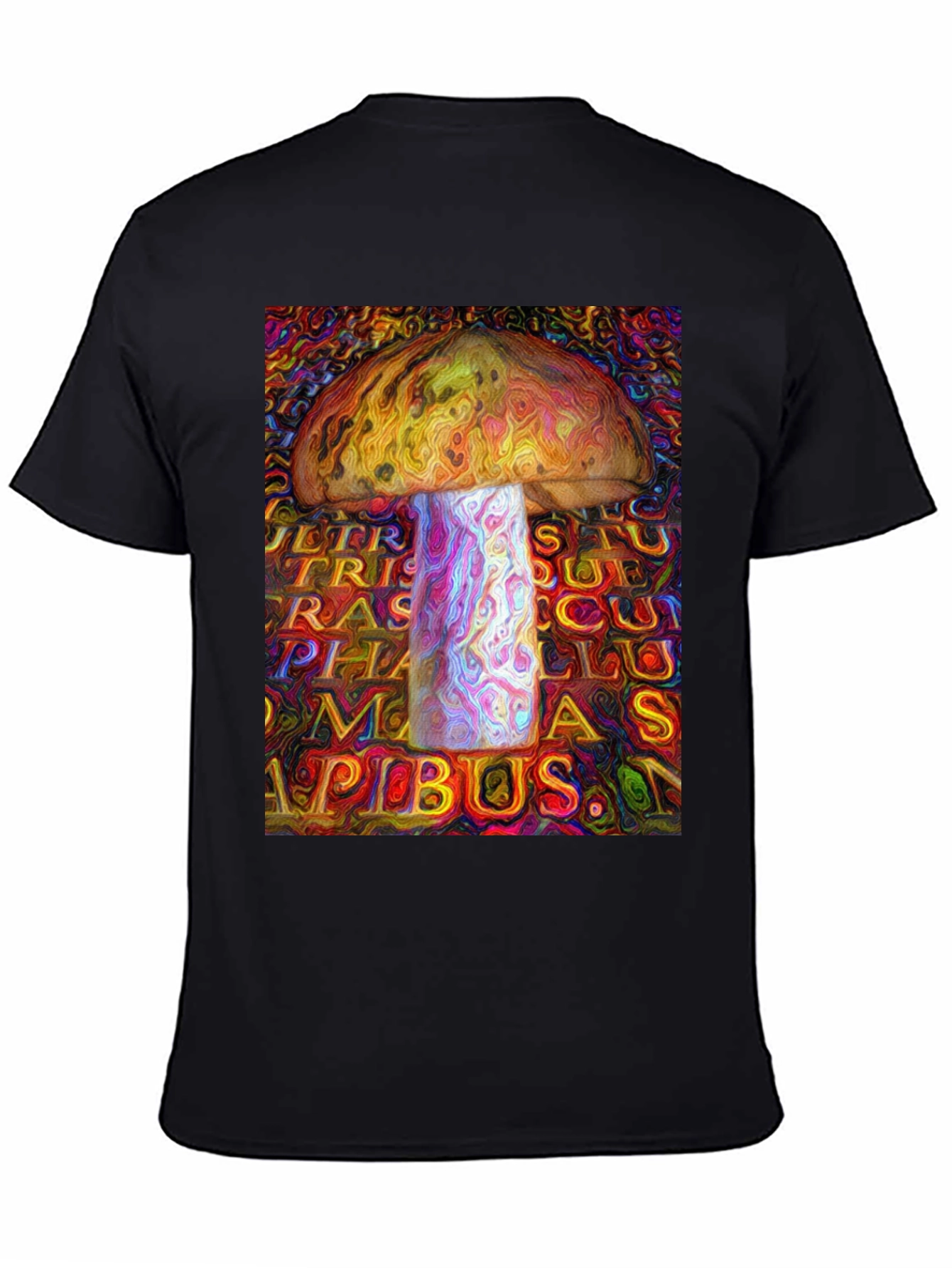 Psychedelic Mushroom Graphic Tee - Unique Art Shirt
