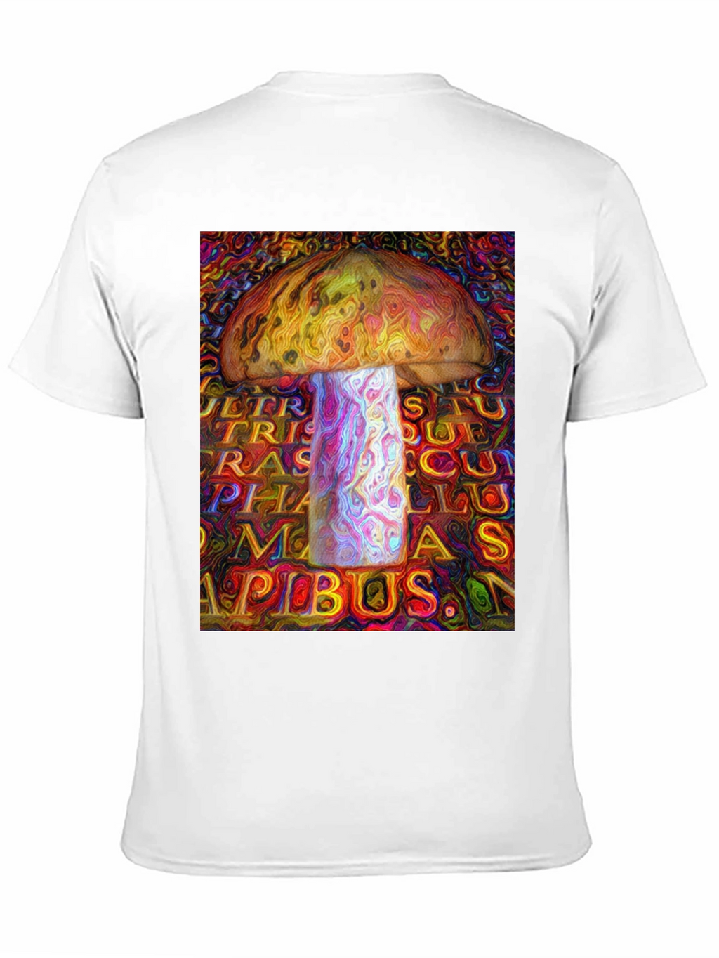 Psychedelic Mushroom Graphic Tee - Unique Art Shirt