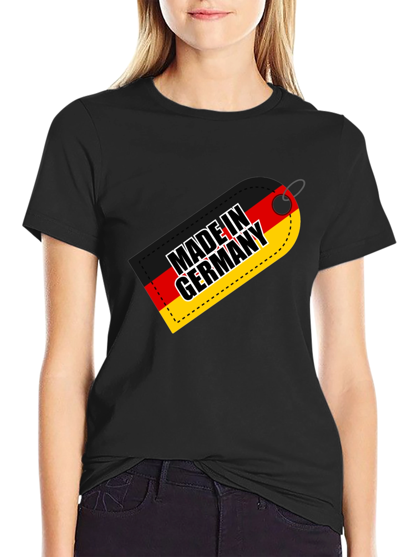 Made in Germany T-Shirt - Black Cotton Tee