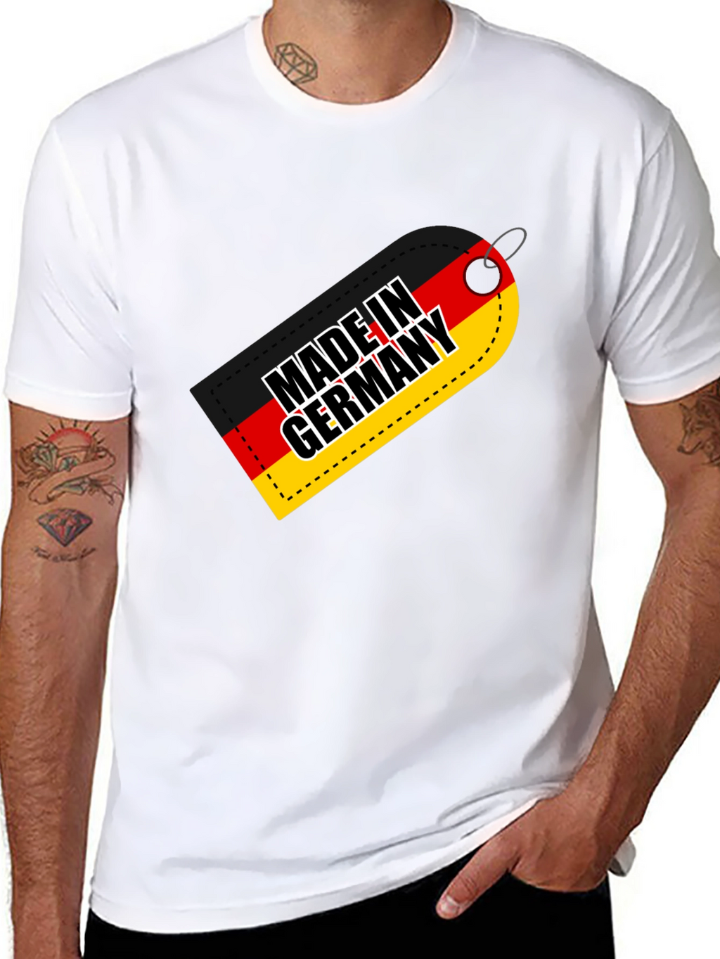 Made in Germany T-Shirt - Black Cotton Tee