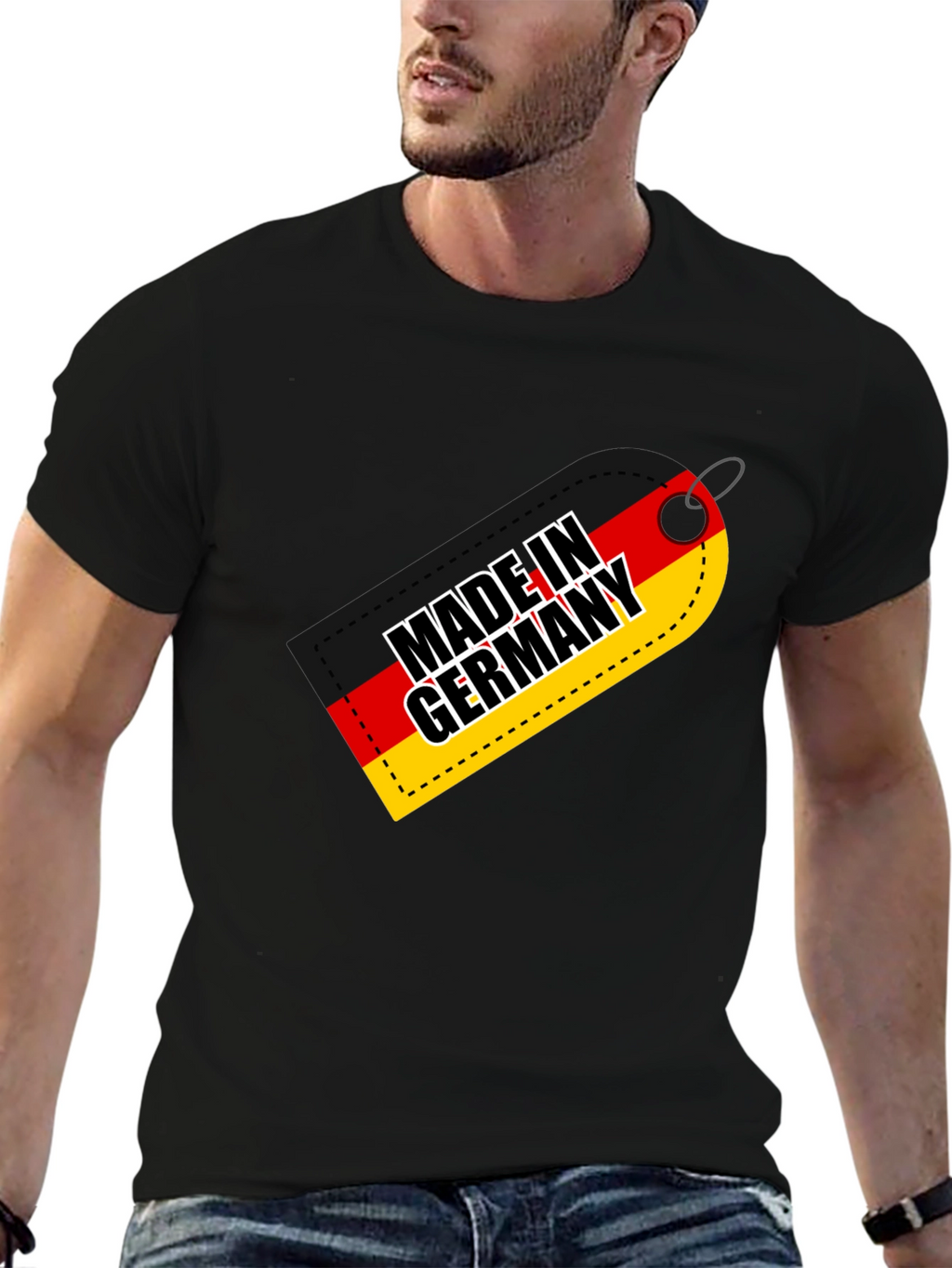 Made in Germany T-Shirt - Black Cotton Tee