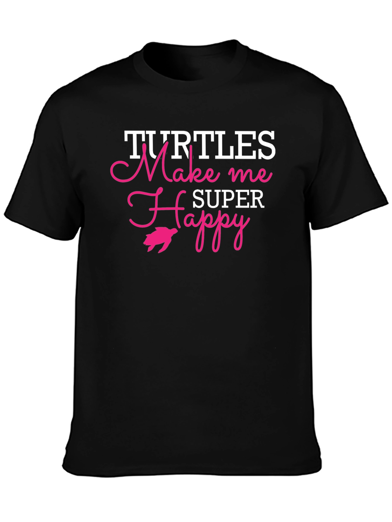 Turtles Make Me Super Happy Graphic Tee