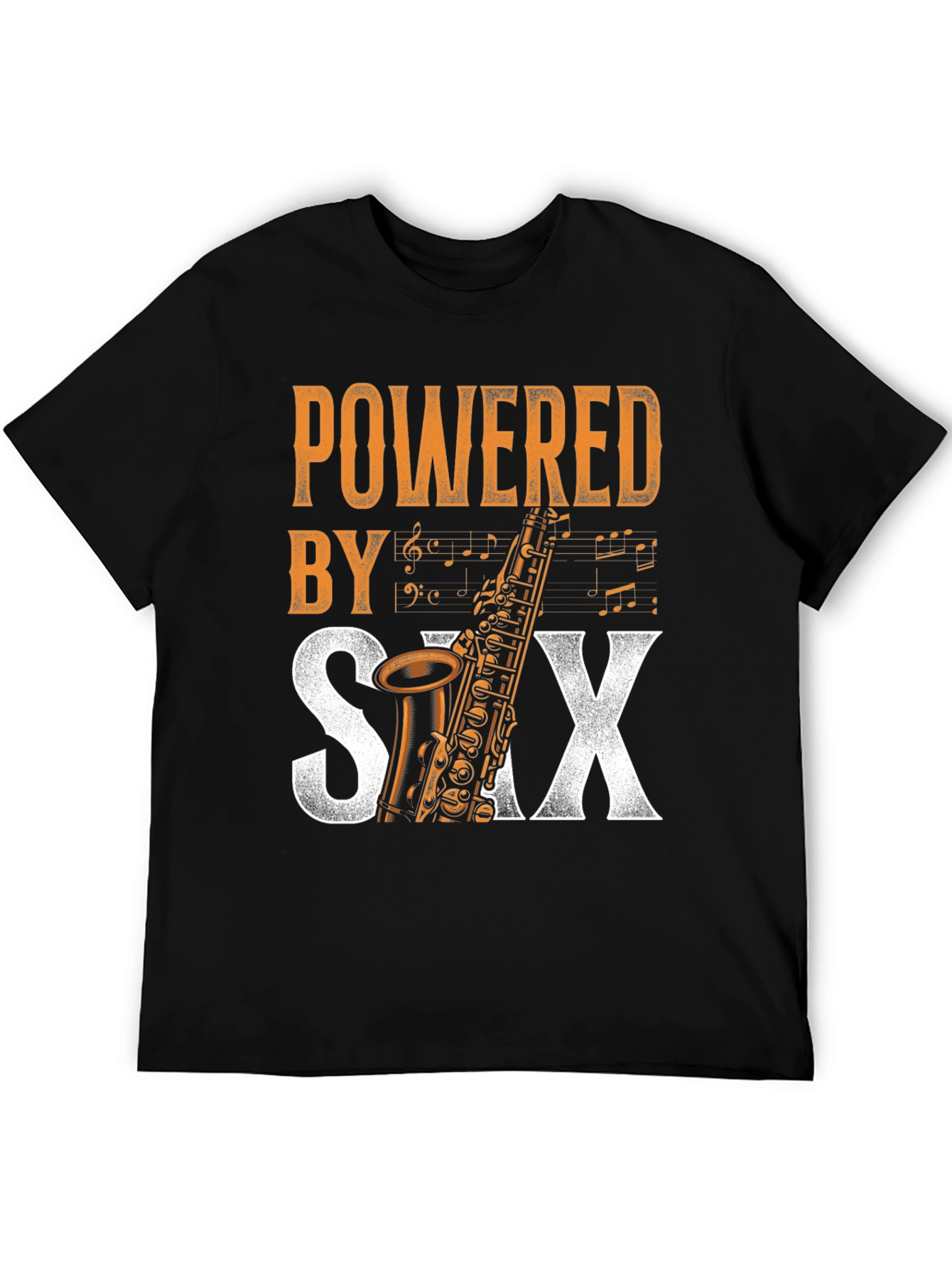 Powered by Saxophone T-Shirt