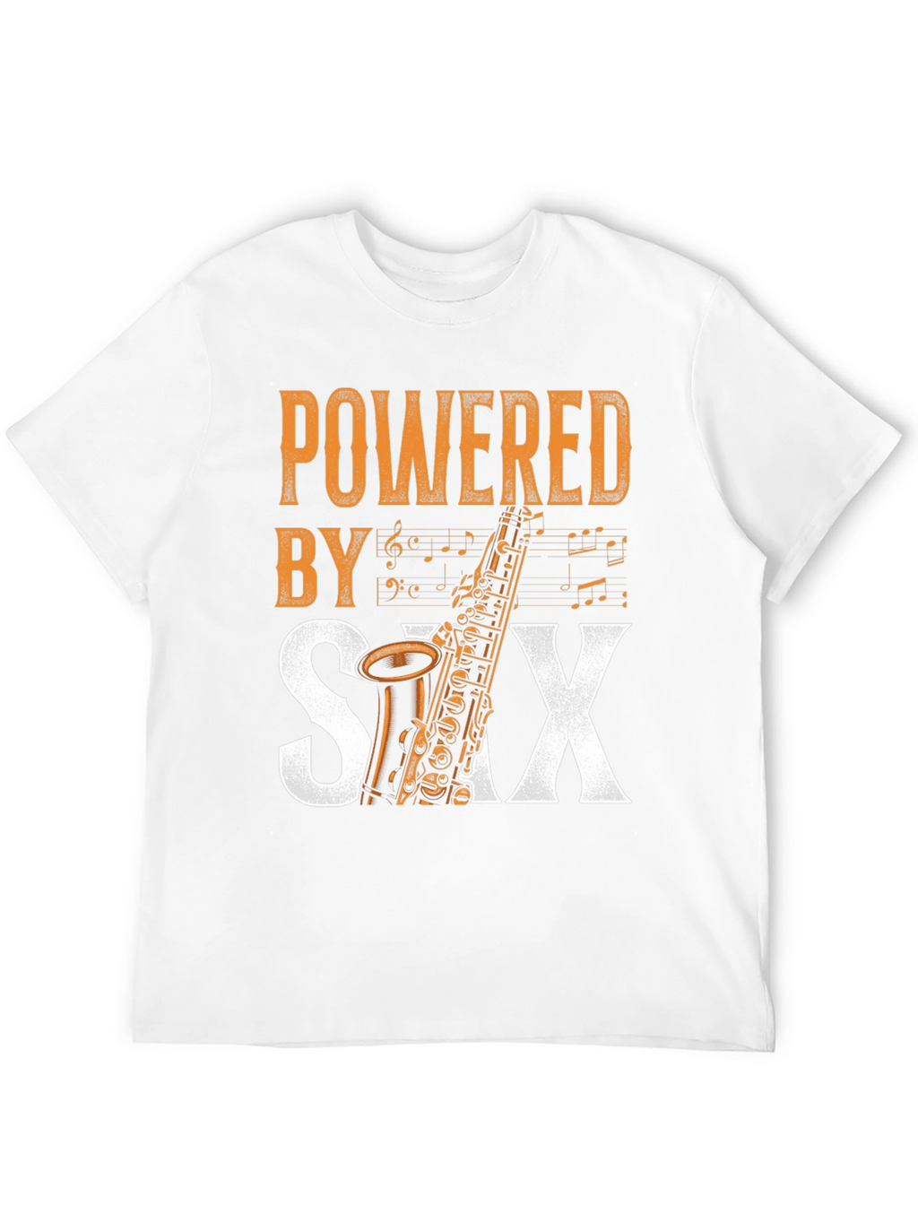 Powered by Saxophone T-Shirt
