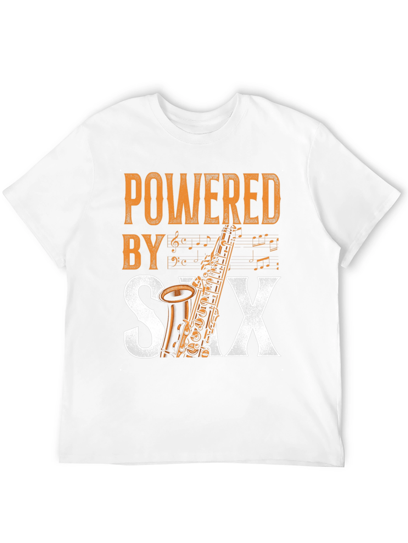 Powered by Saxophone T-Shirt