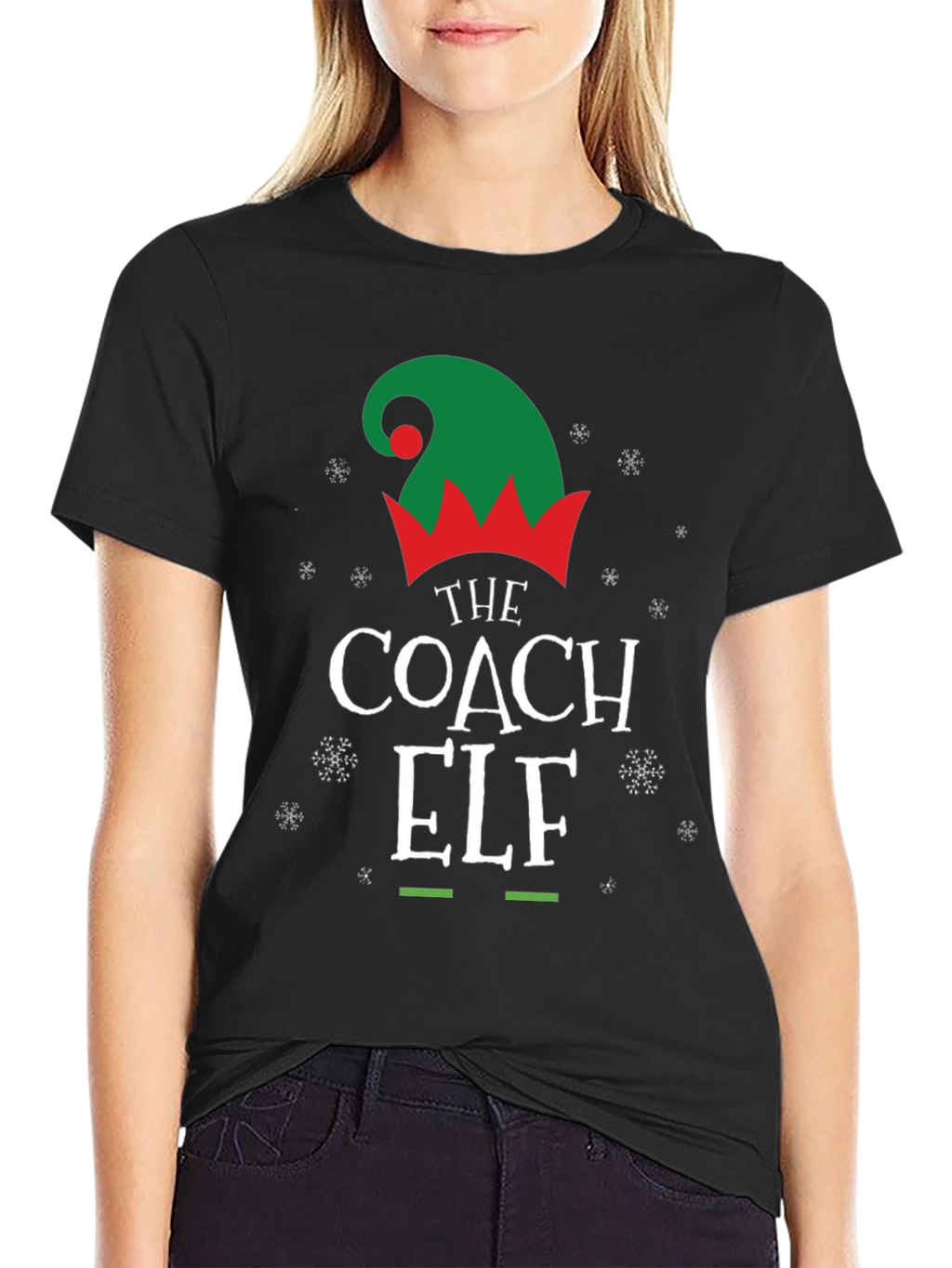 The Coach Elf Graphic Tee - Holiday Fun