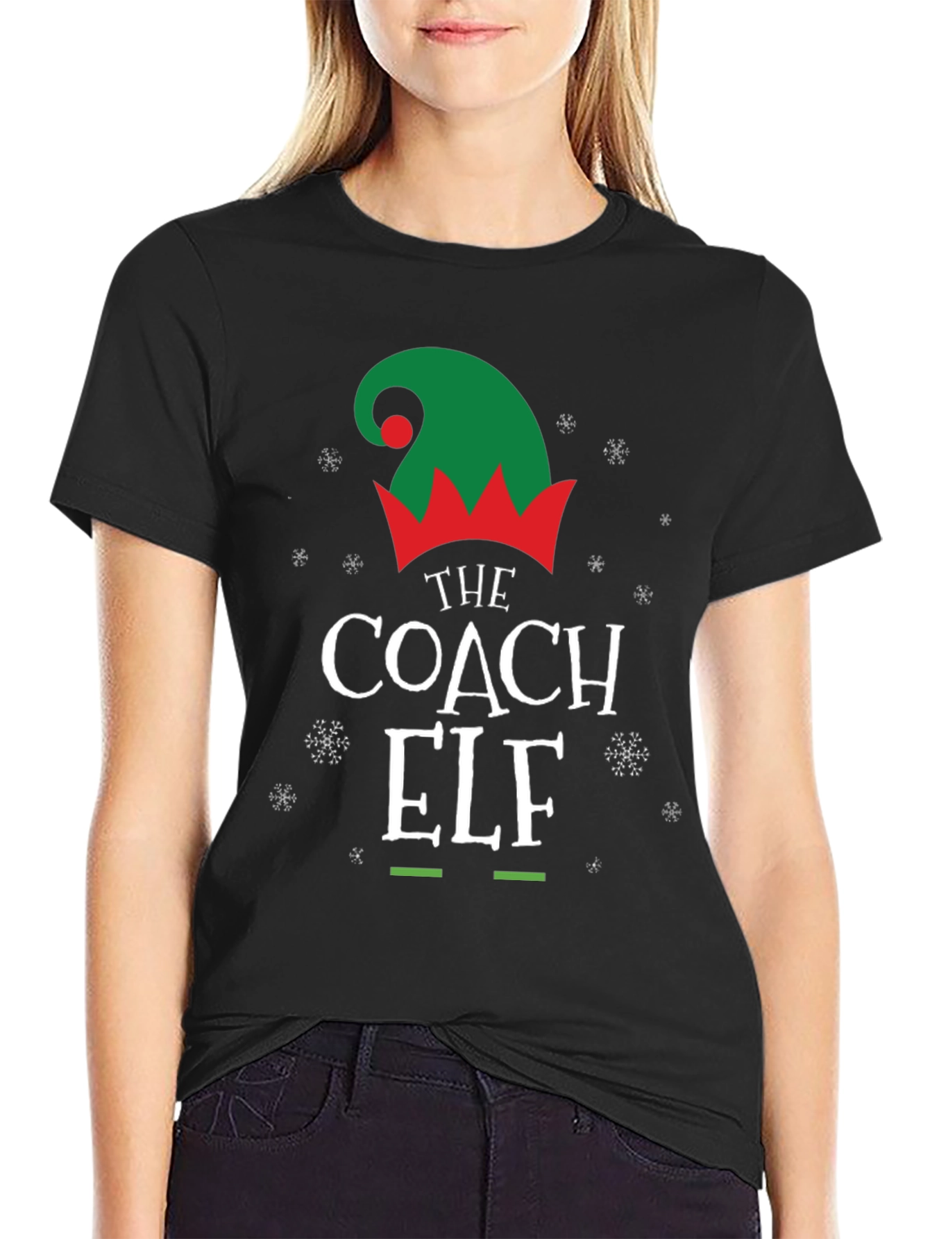 The Coach Elf Graphic Tee - Holiday Fun