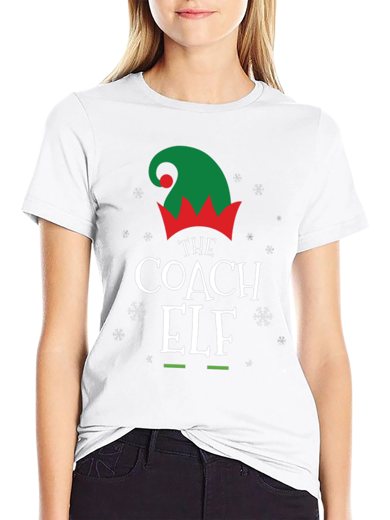 The Coach Elf Graphic Tee - Holiday Fun