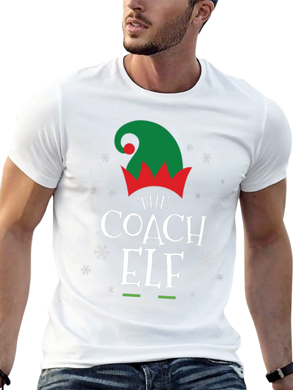 The Coach Elf Graphic Tee - Holiday Fun