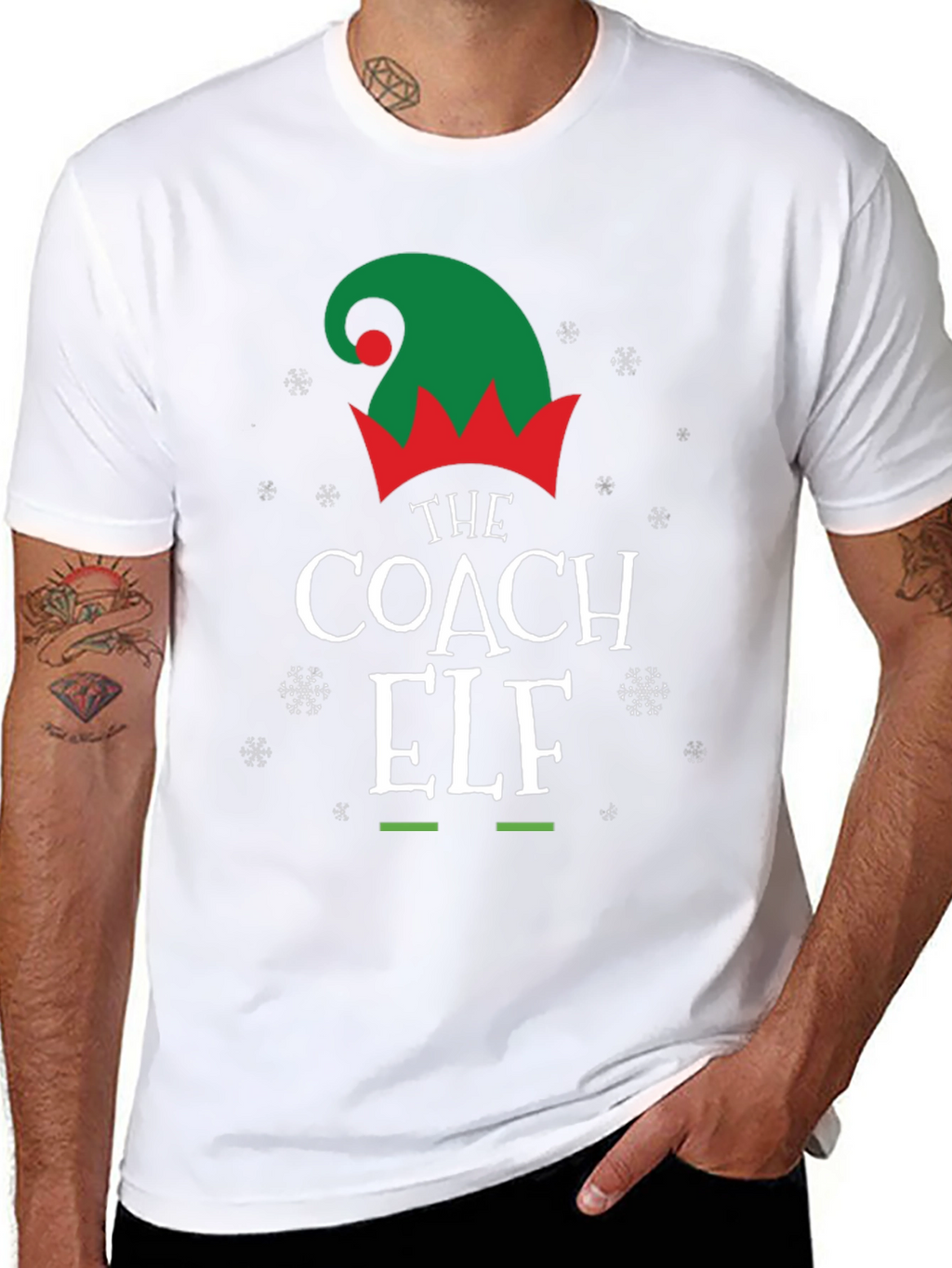 The Coach Elf Graphic Tee - Holiday Fun