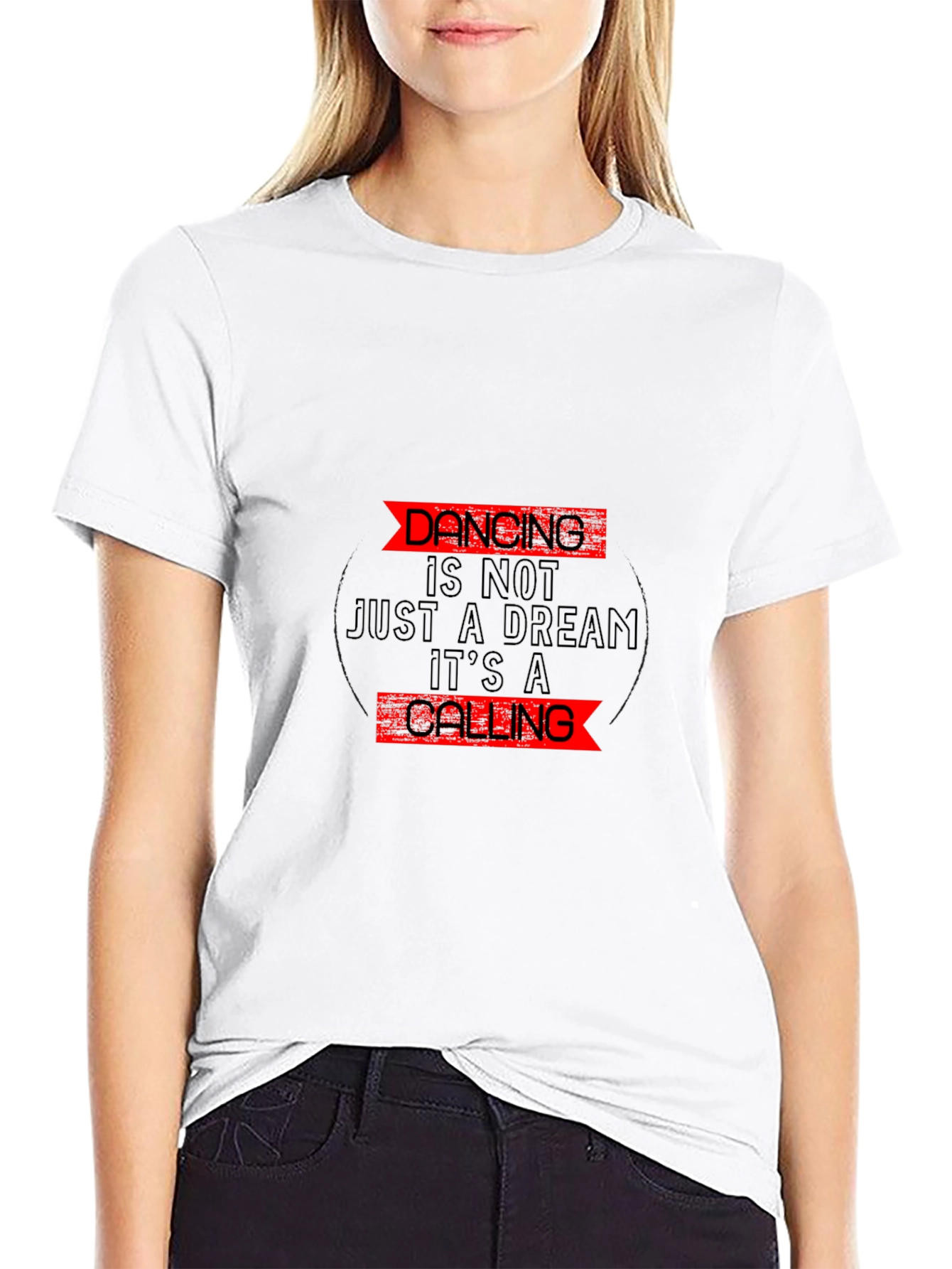 Dancing is a Calling Black T-Shirt