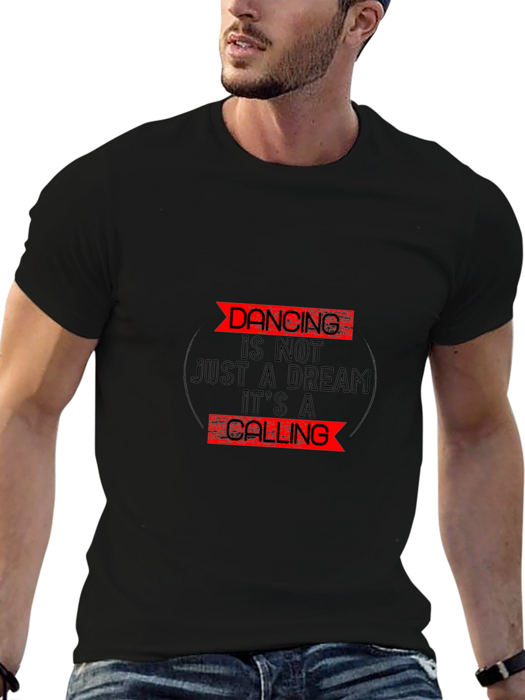 Dancing is a Calling Black T-Shirt