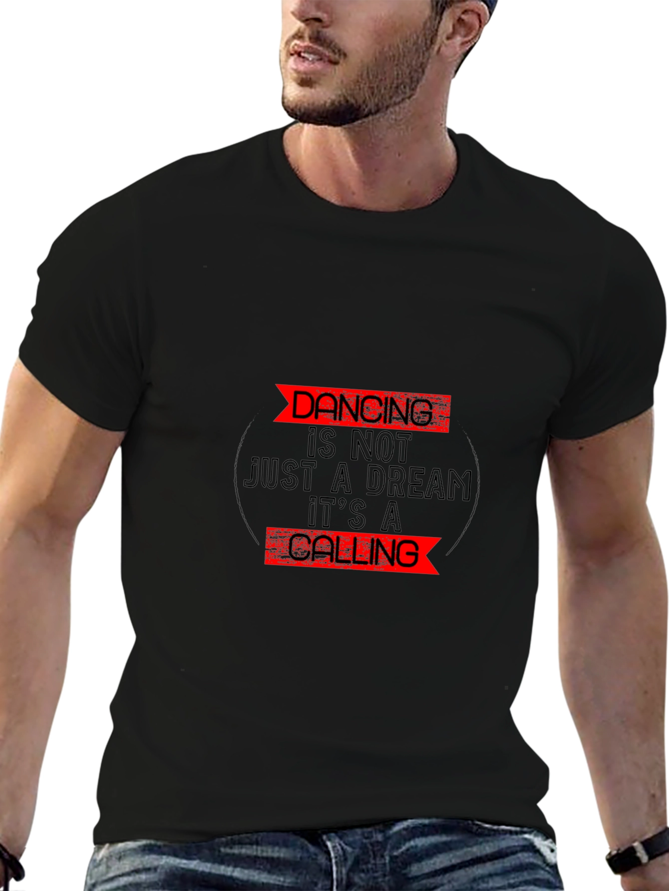 Dancing is a Calling Black T-Shirt