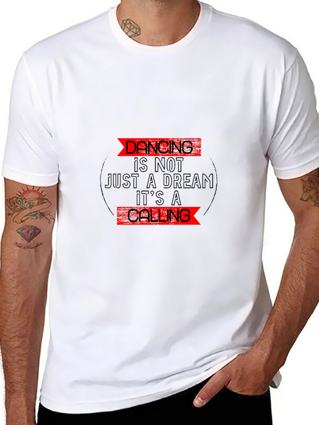 Dancing is a Calling Black T-Shirt