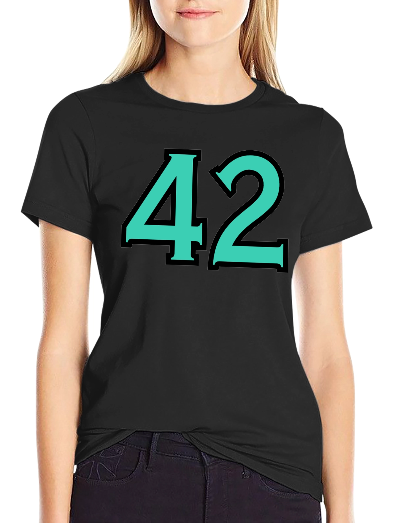 42 Graphic Tee - Funny Answer to Life The Universe Everything