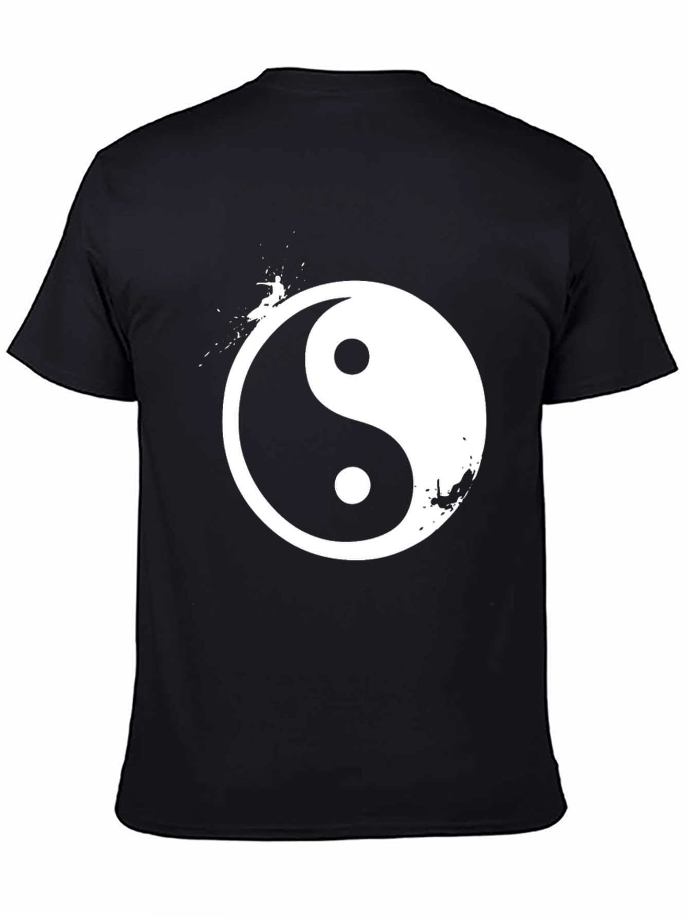 Yin Yang Surfer Graphic T-Shirt - Relaxed Fit