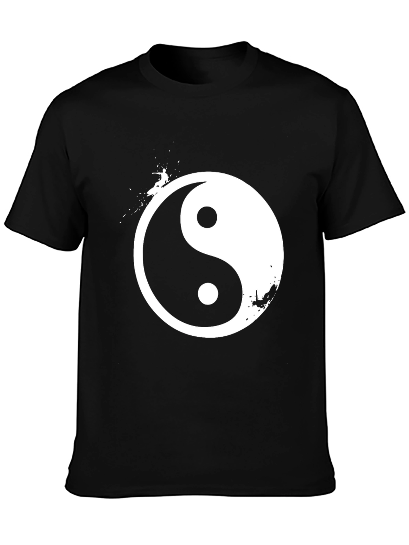 Yin Yang Surfer Graphic T-Shirt - Relaxed Fit